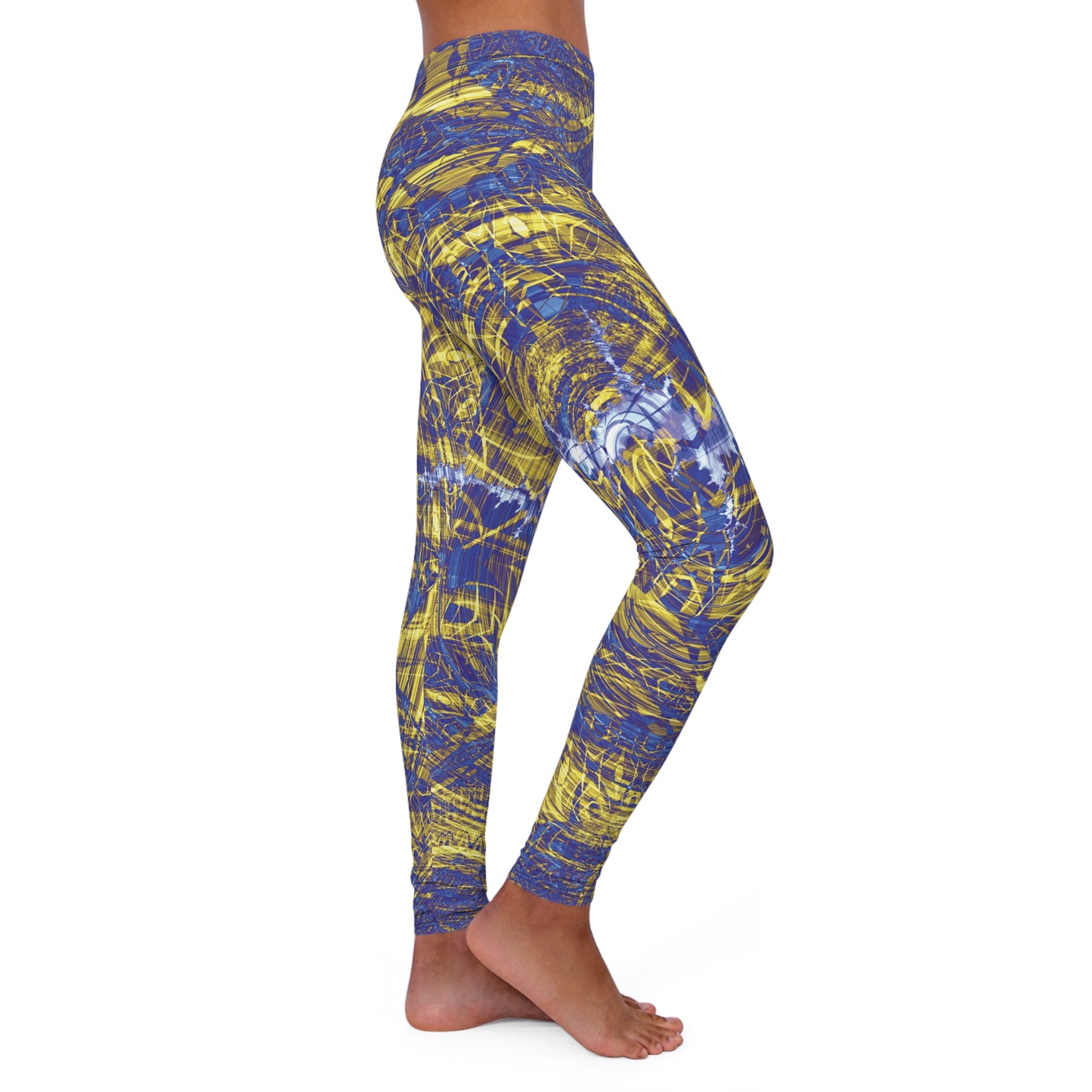 Spandex Leggings - Love Light Fractals No.1
