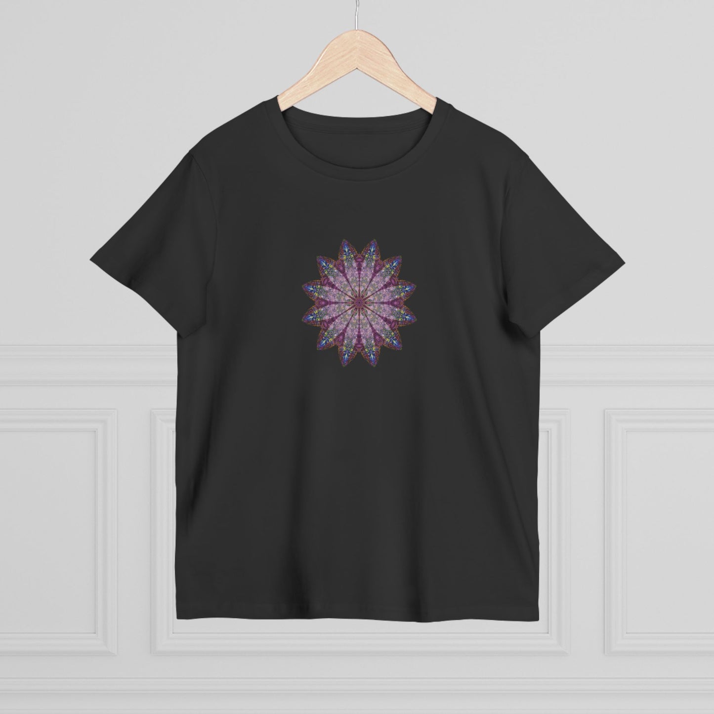 Women’s Maple Tee - Love Light Mandalas No.17