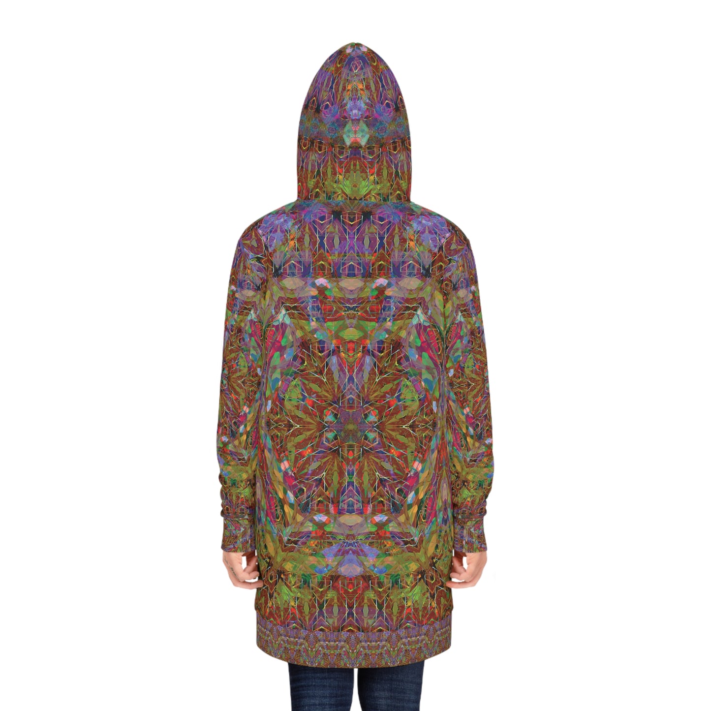 Women's Hoodie Dress - Mandala Series No.15