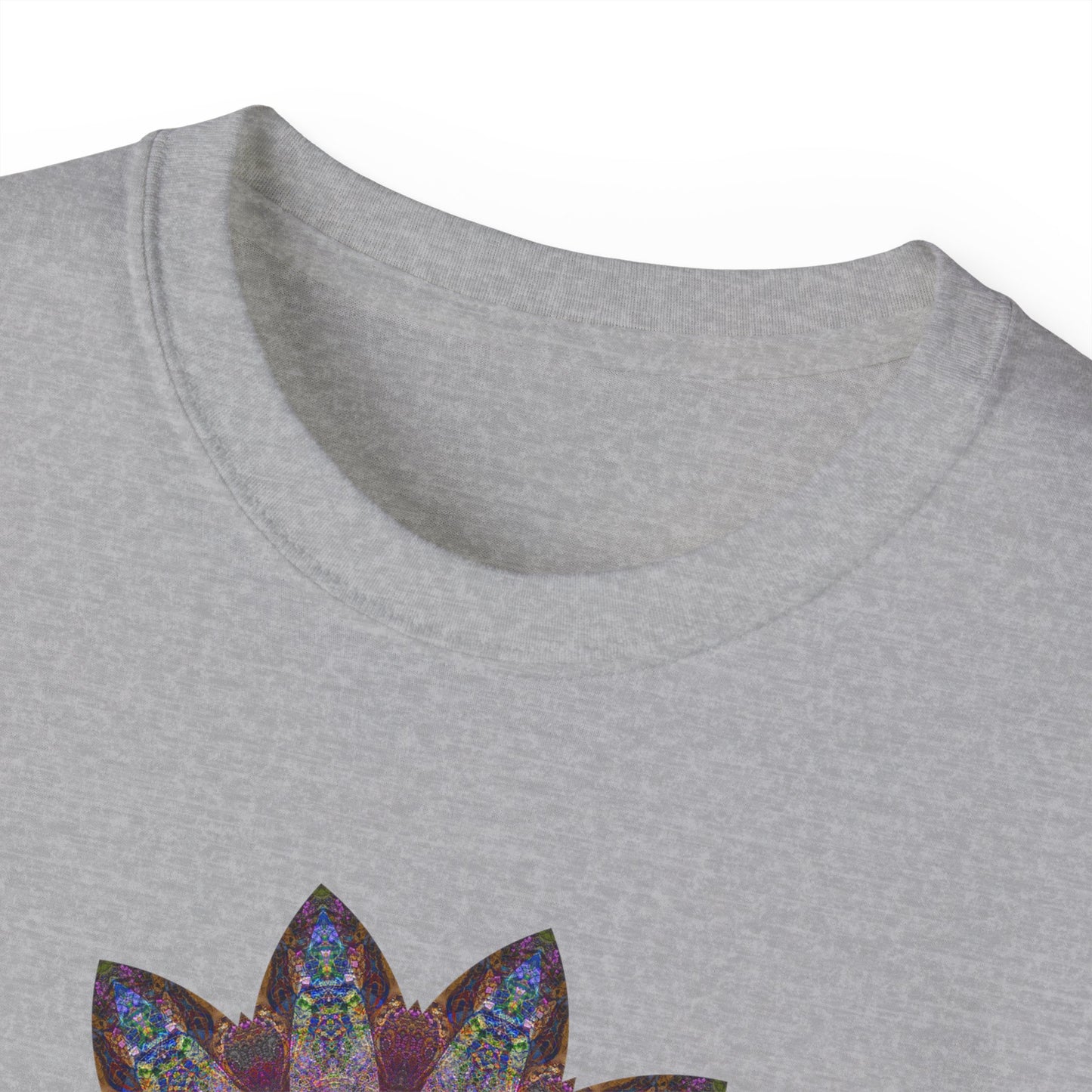 Unisex Ultra Cotton Tee - Love Light Mandalas No.9
