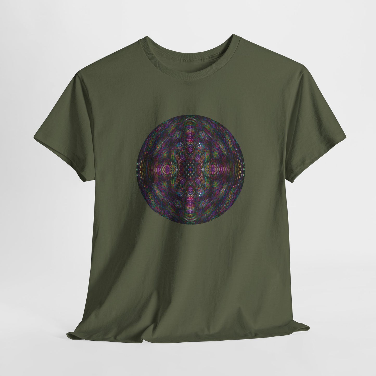 Unisex Heavy Cotton Tee - DMT Scribe Spheres No.5