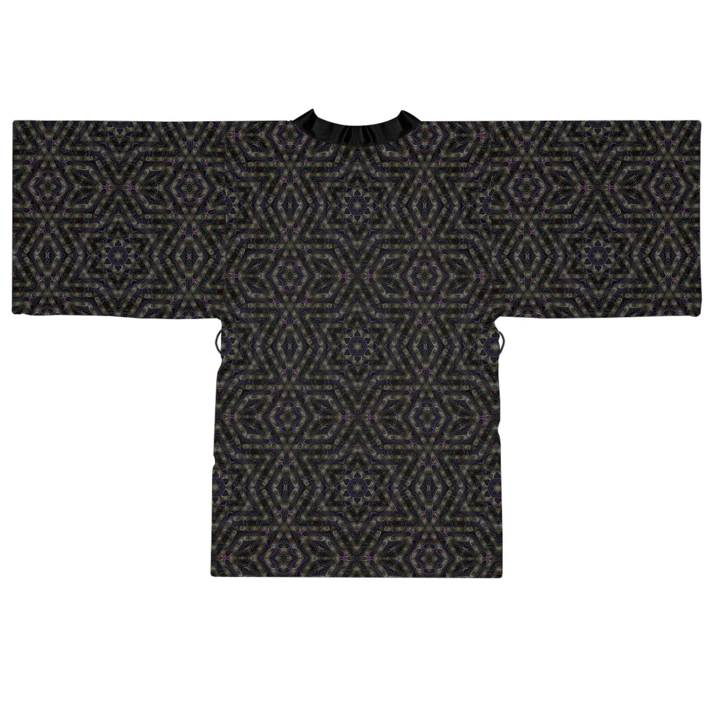Long Sleeve Kimono Robe - P5 Kaleidoscopic No.12
