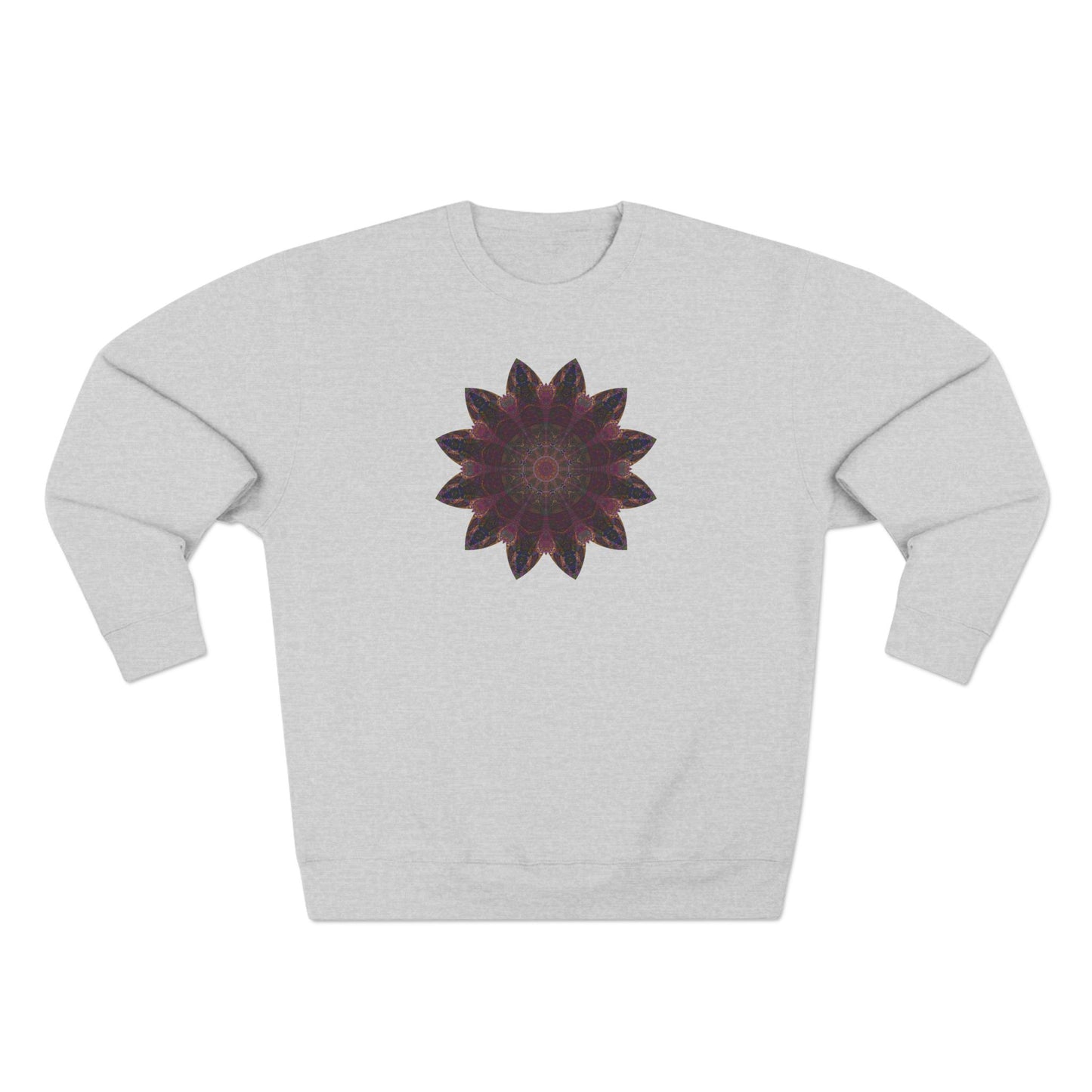 Unisex Crewneck Sweatshirt - Love Light Mandalas No.8