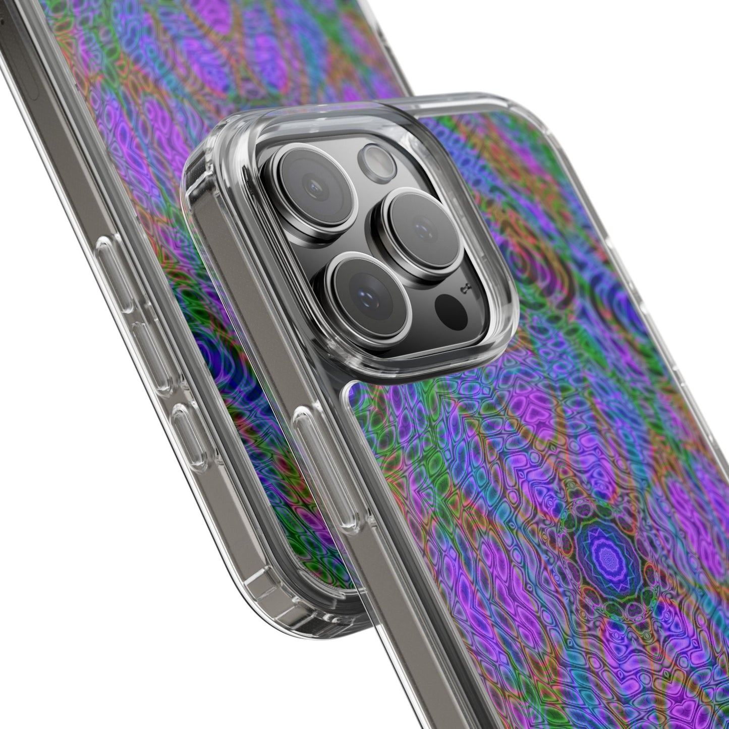 iPhone 16 Clear Case – DMT Seer No.21
