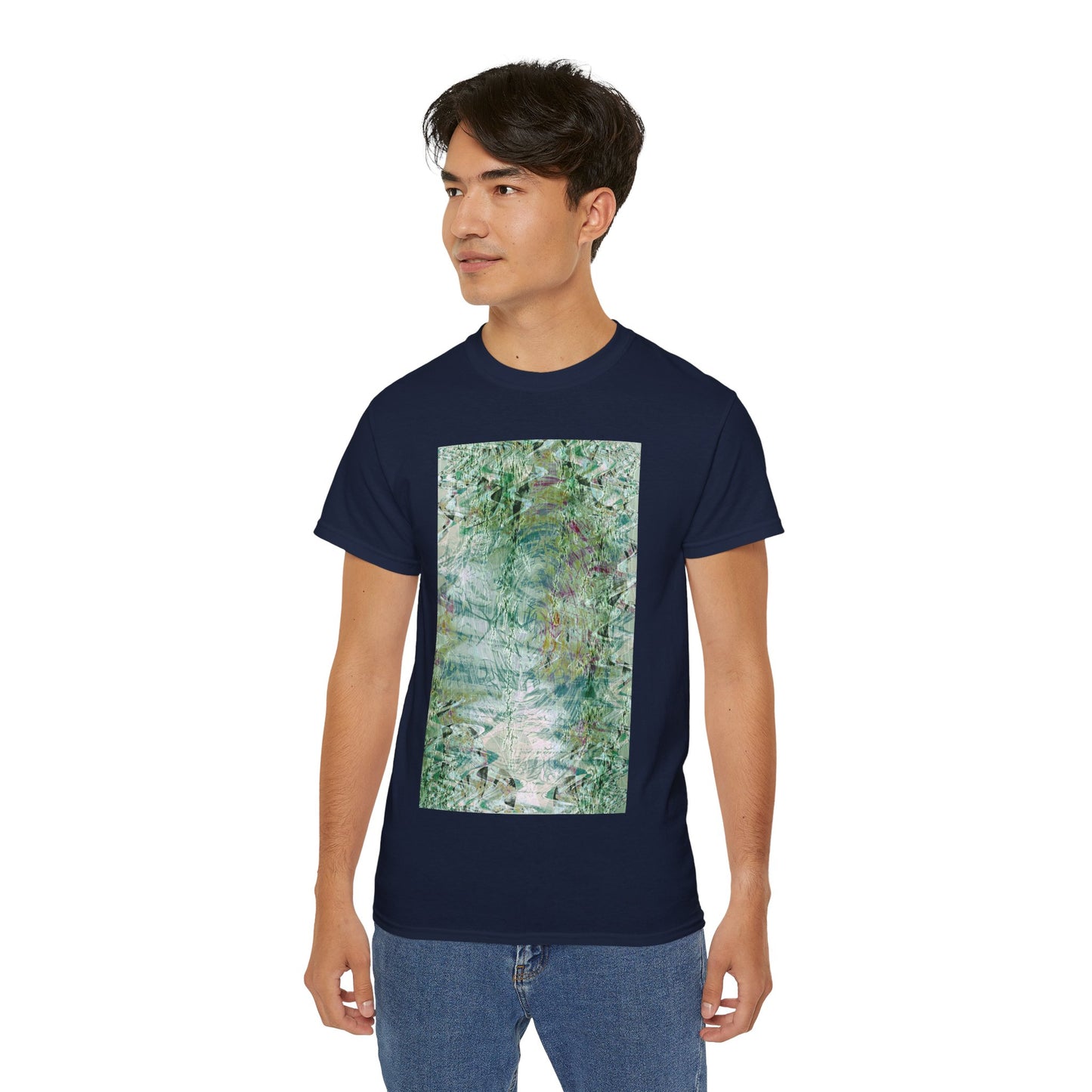 Unisex Ultra Cotton Tee - Love Light Fractals No.7