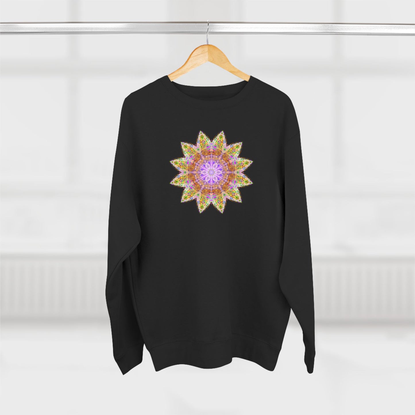 Unisex Crewneck Sweatshirt - Love Light Mandalas No.14