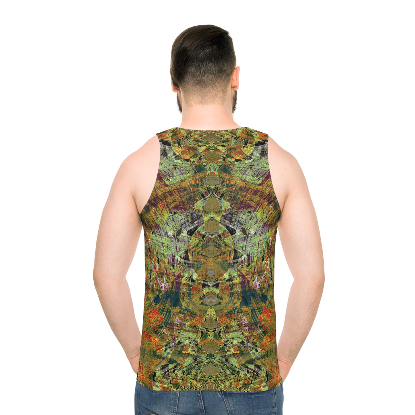 Unisex Tank Top - Love Light Fractals No.4