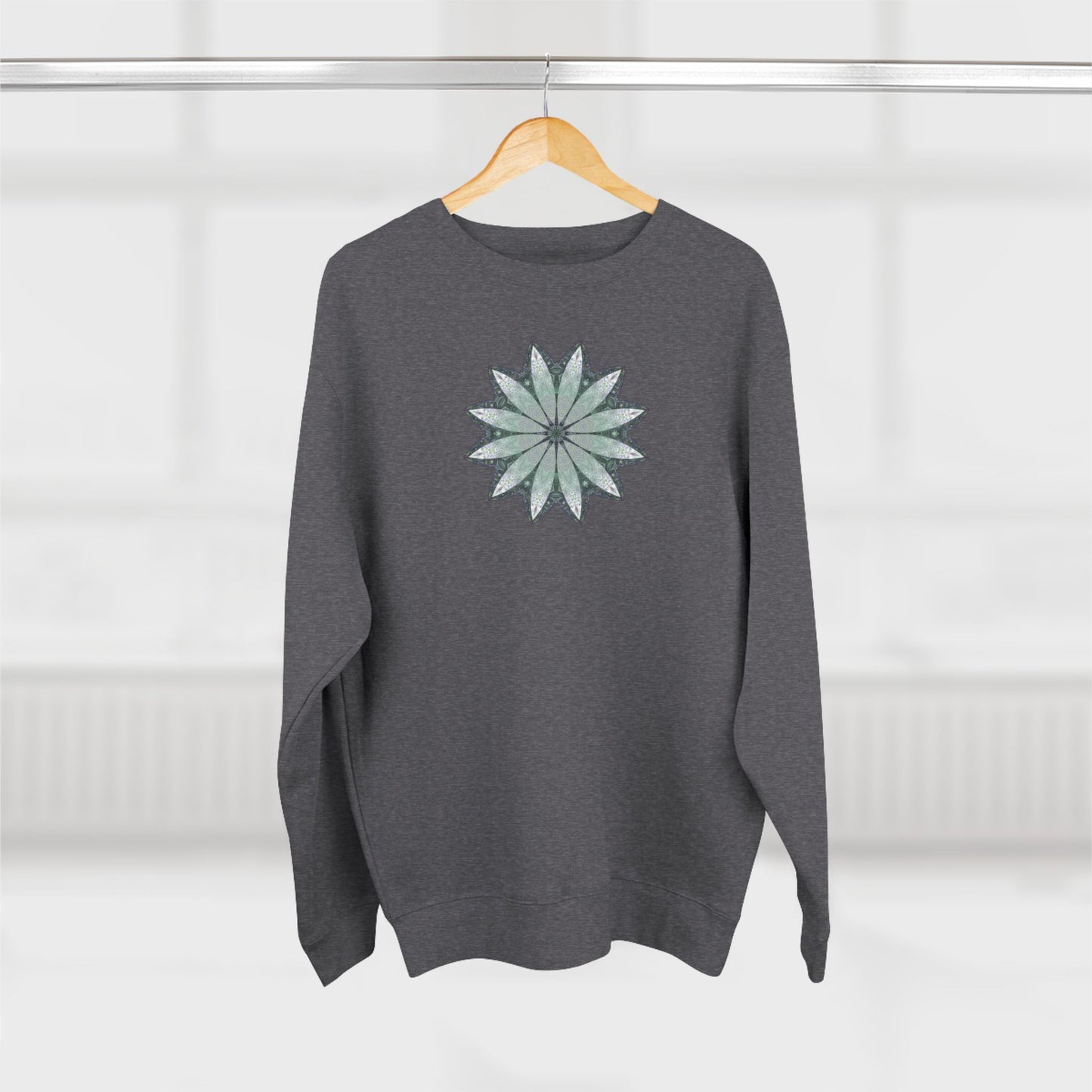 Unisex Crewneck Sweatshirt - Love Light Mandalas No.22