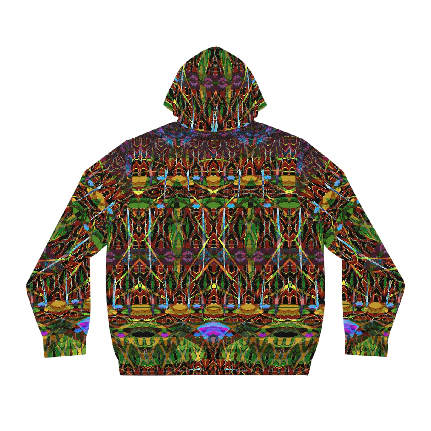 Men's Full-Zip Hoodie - Mandala Series No.5