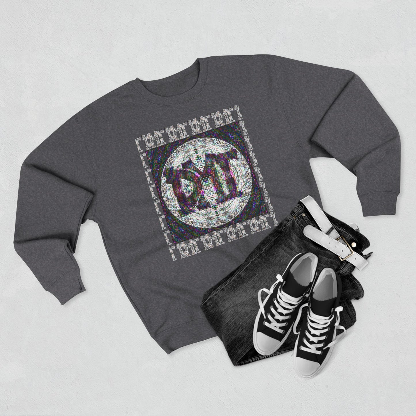 Unisex Crewneck Sweatshirt - DMT Scribe No.10