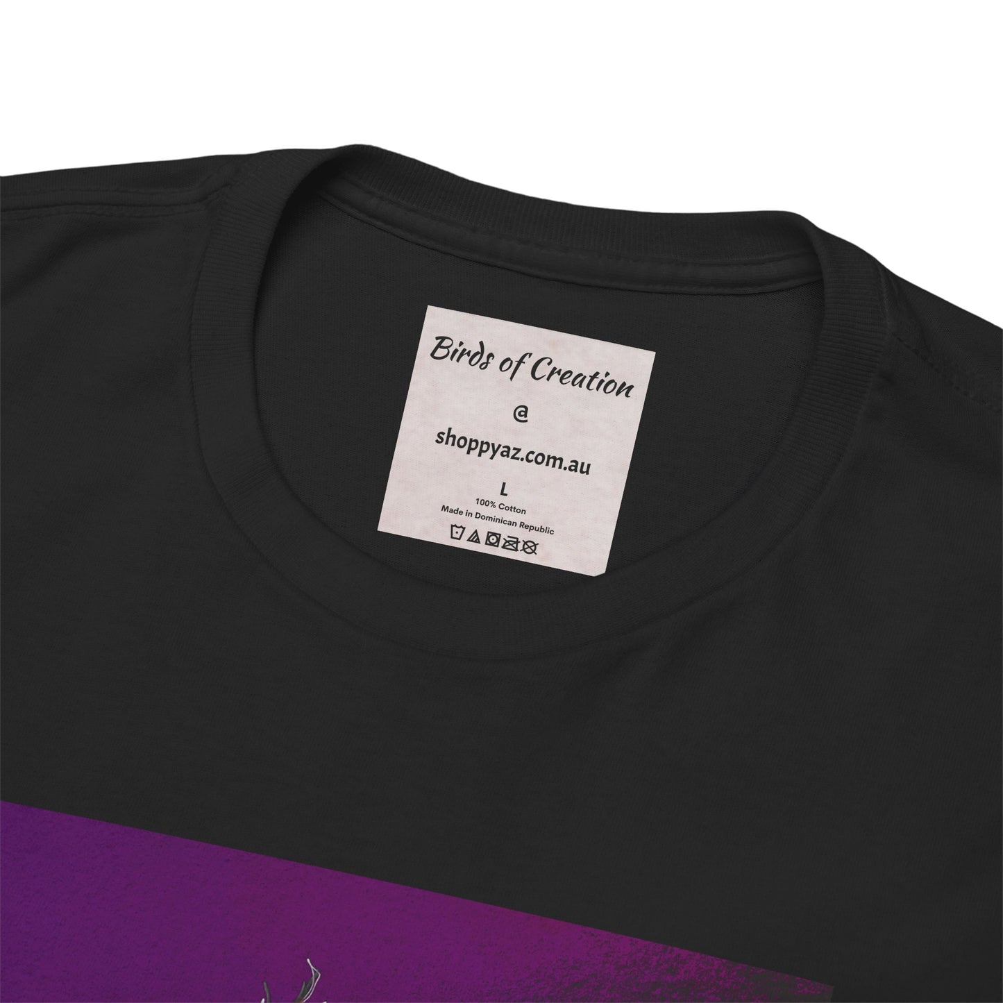 Unisex Heavy Cotton Tee - Birds Of Creation No.1