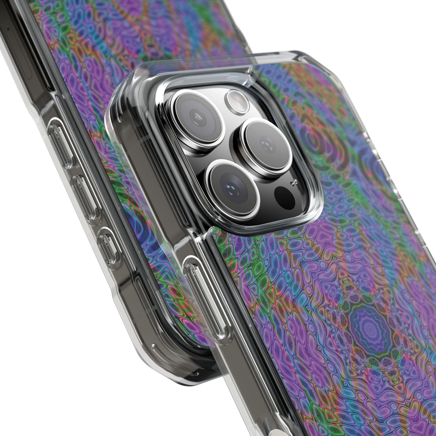 iPhone 16 Magnetic Clear Impact Case - DMT Seer No.21
