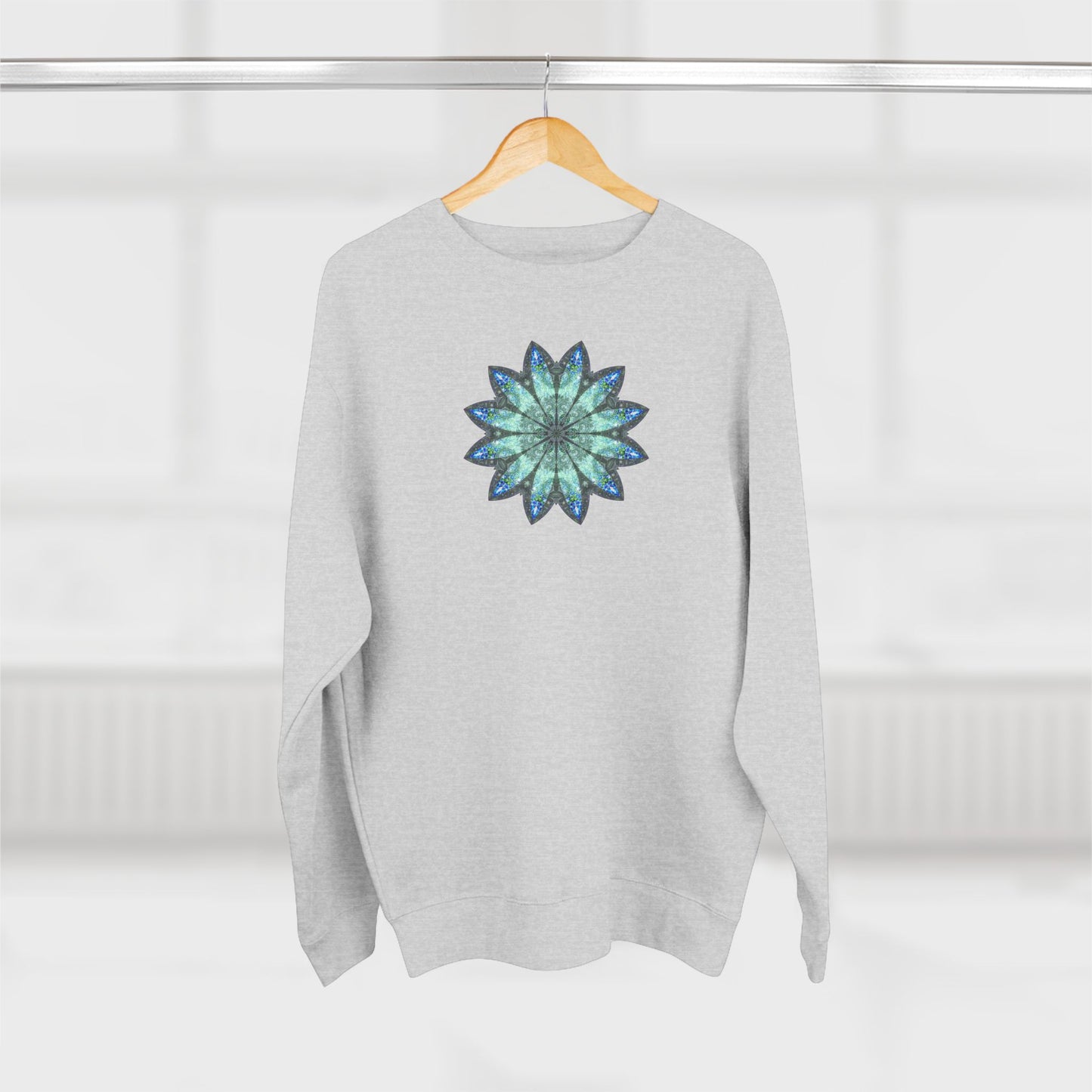 Unisex Crewneck Sweatshirt - Love Light Mandalas No.20
