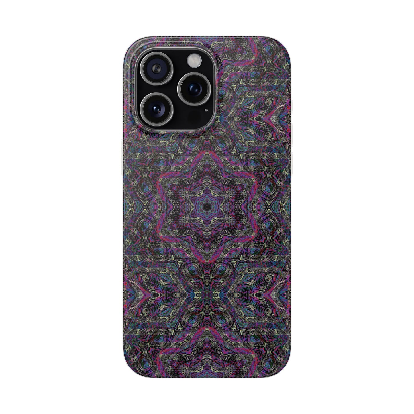 iPhone 15 Flexi Case - P5 Kaleidoscopic No.33