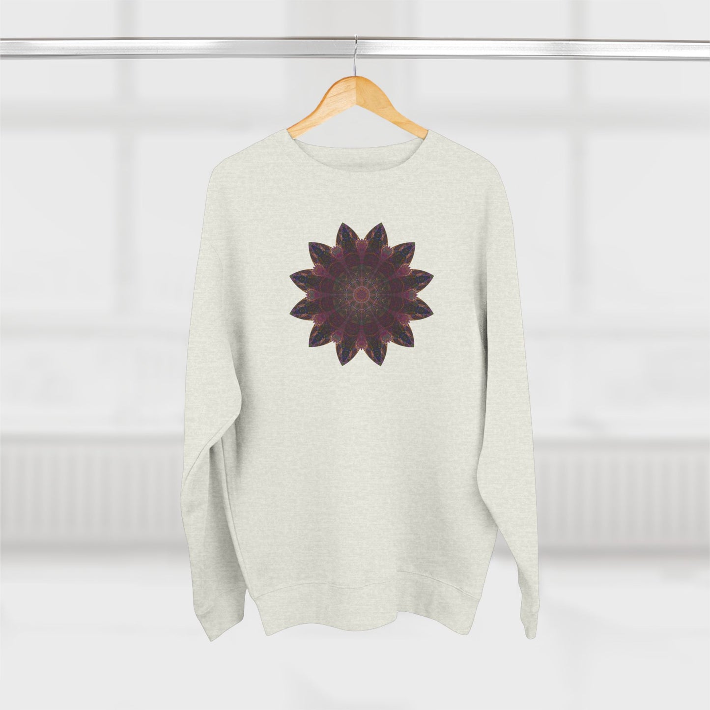 Unisex Crewneck Sweatshirt - Love Light Mandalas No.8