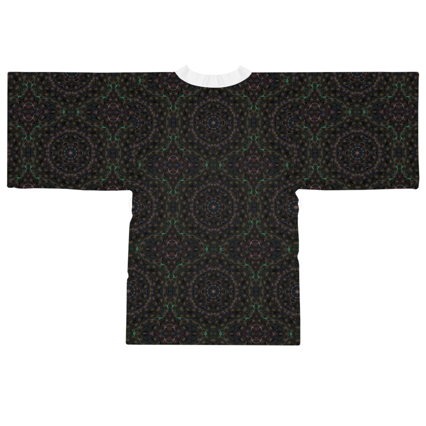 Long Sleeve Kimono Robe - P5 Kaleidoscopic No.16