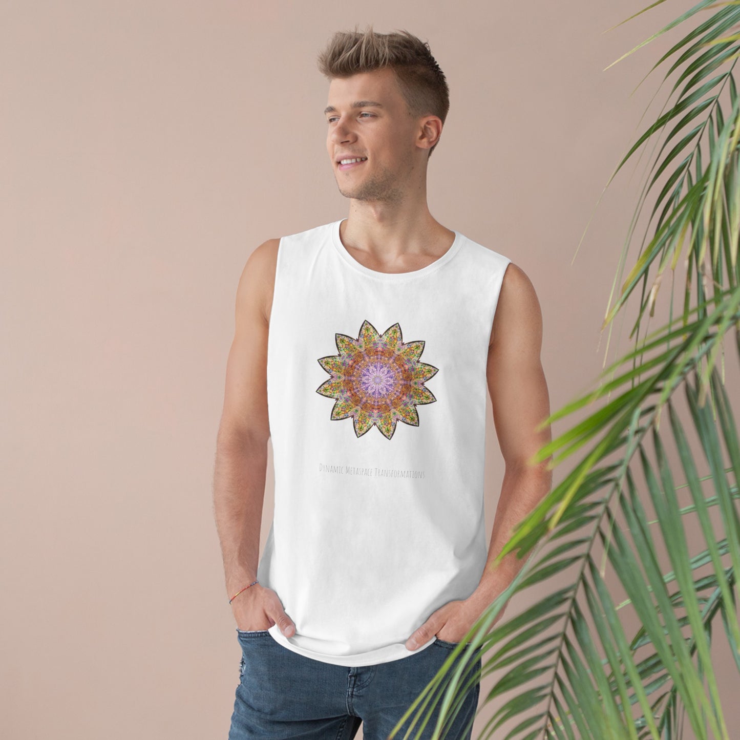 Unisex Barnard Tank - Love Light Mandalas No.14