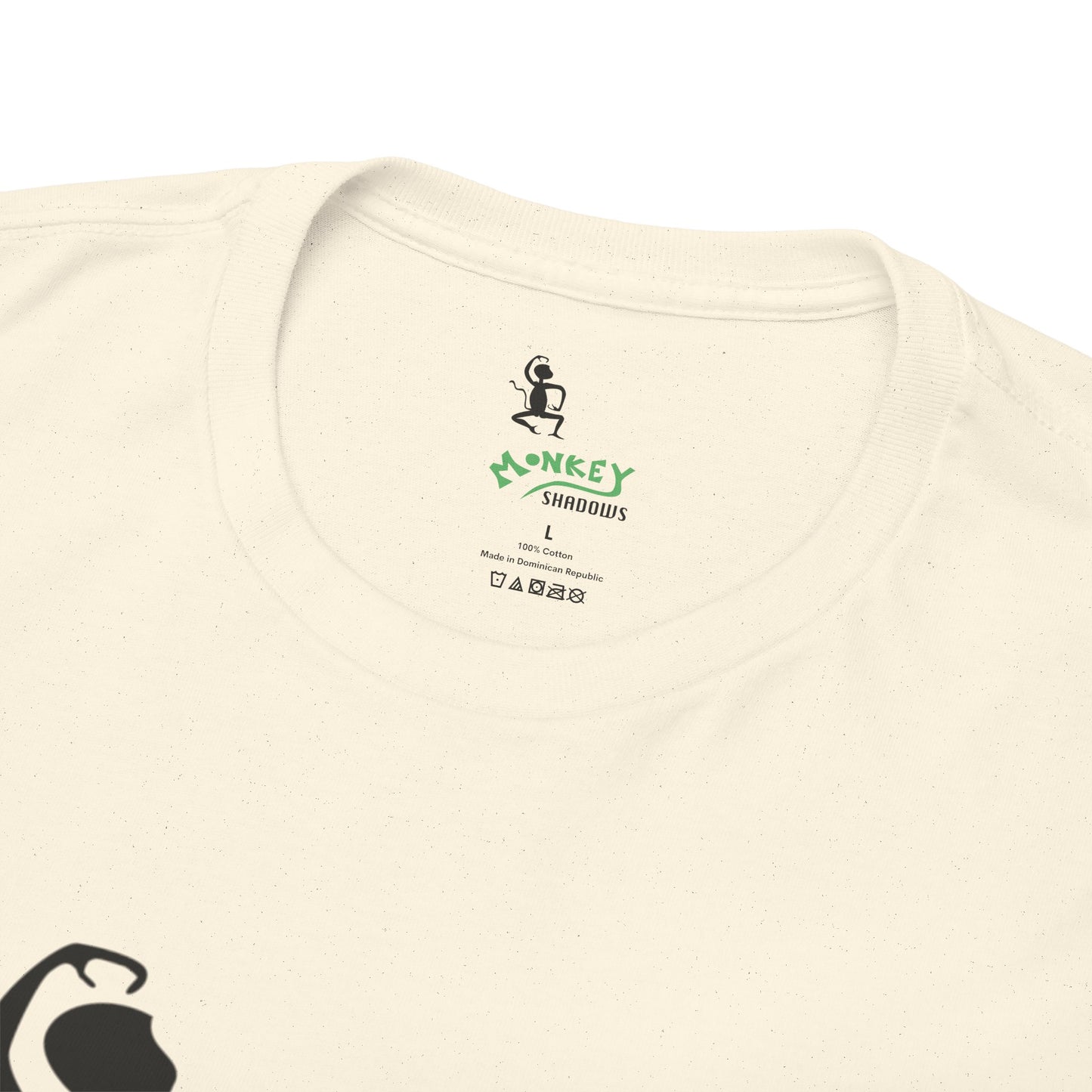 Unisex Heavy Cotton Tee - Monkey Shadows