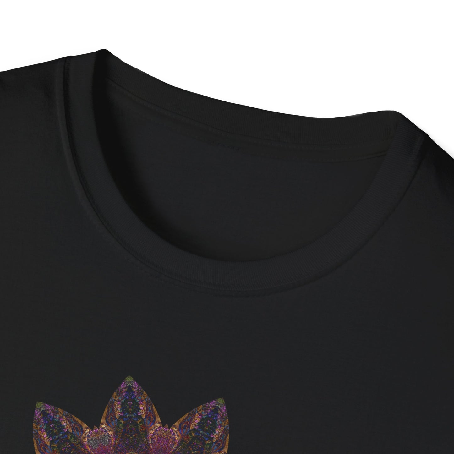 Unisex Softstyle T-Shirt - Love Light Mandalas No.8