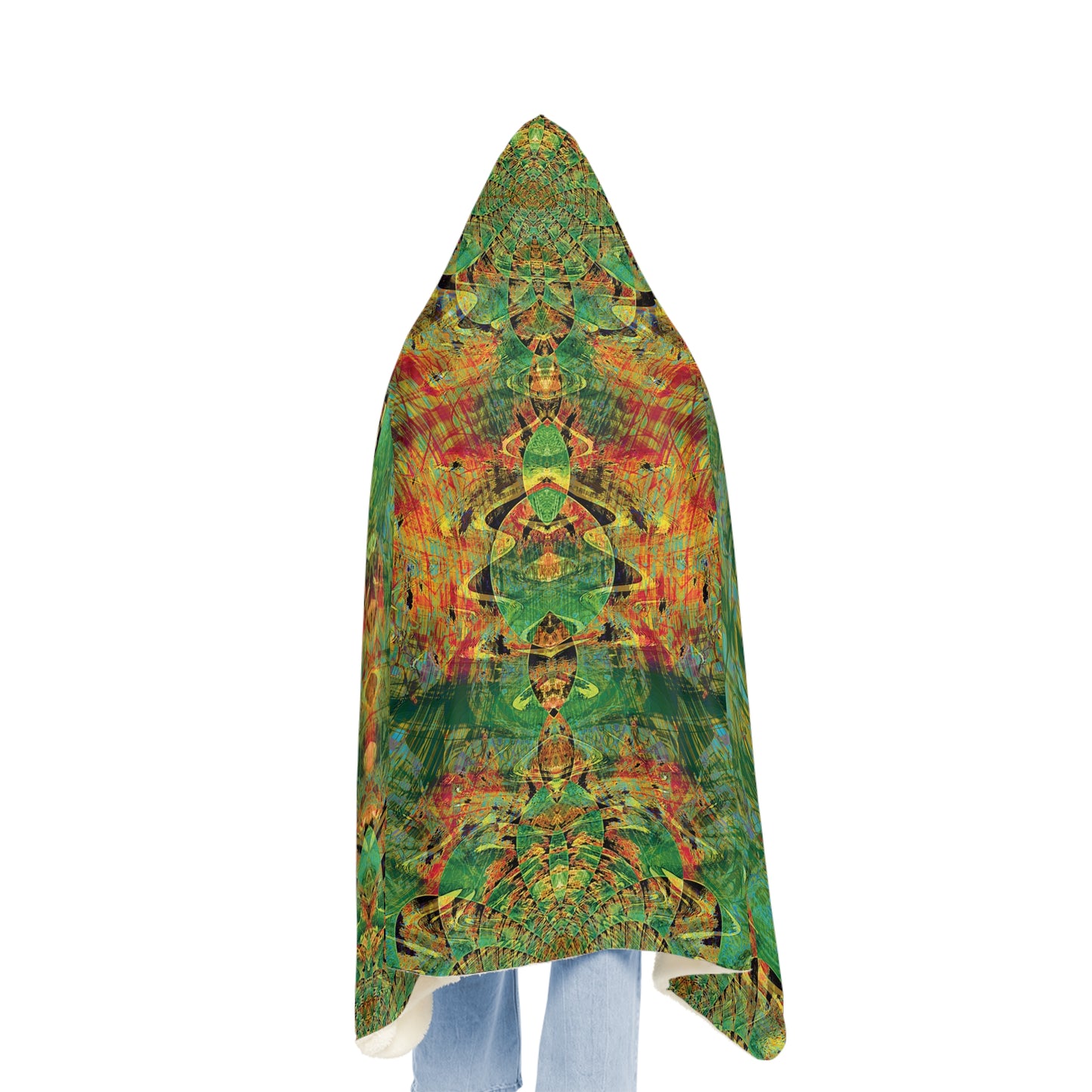 Snuggle Blanket - Love Light Fractals No.3