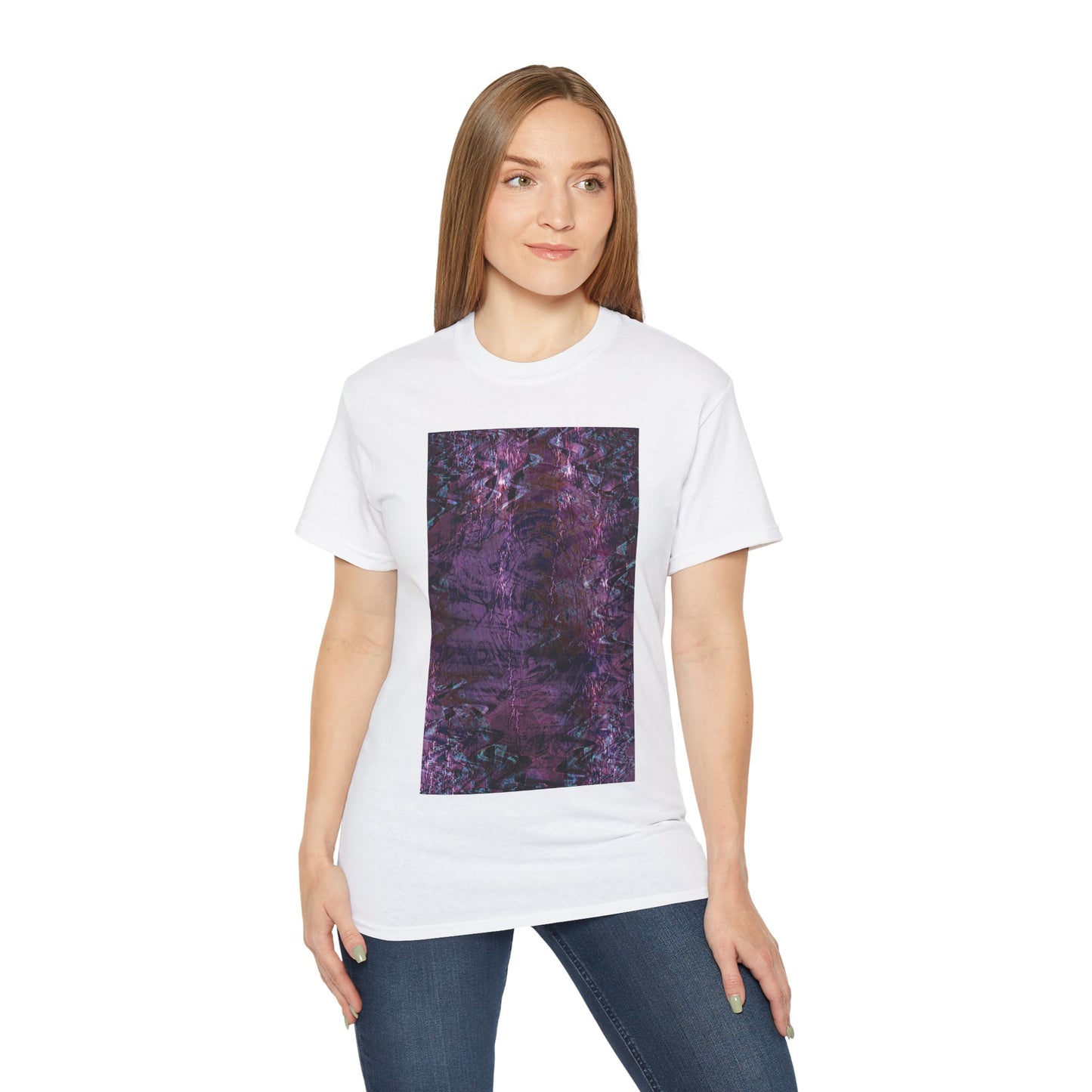 Unisex Ultra Cotton Tee - Love Light Fractals No.6