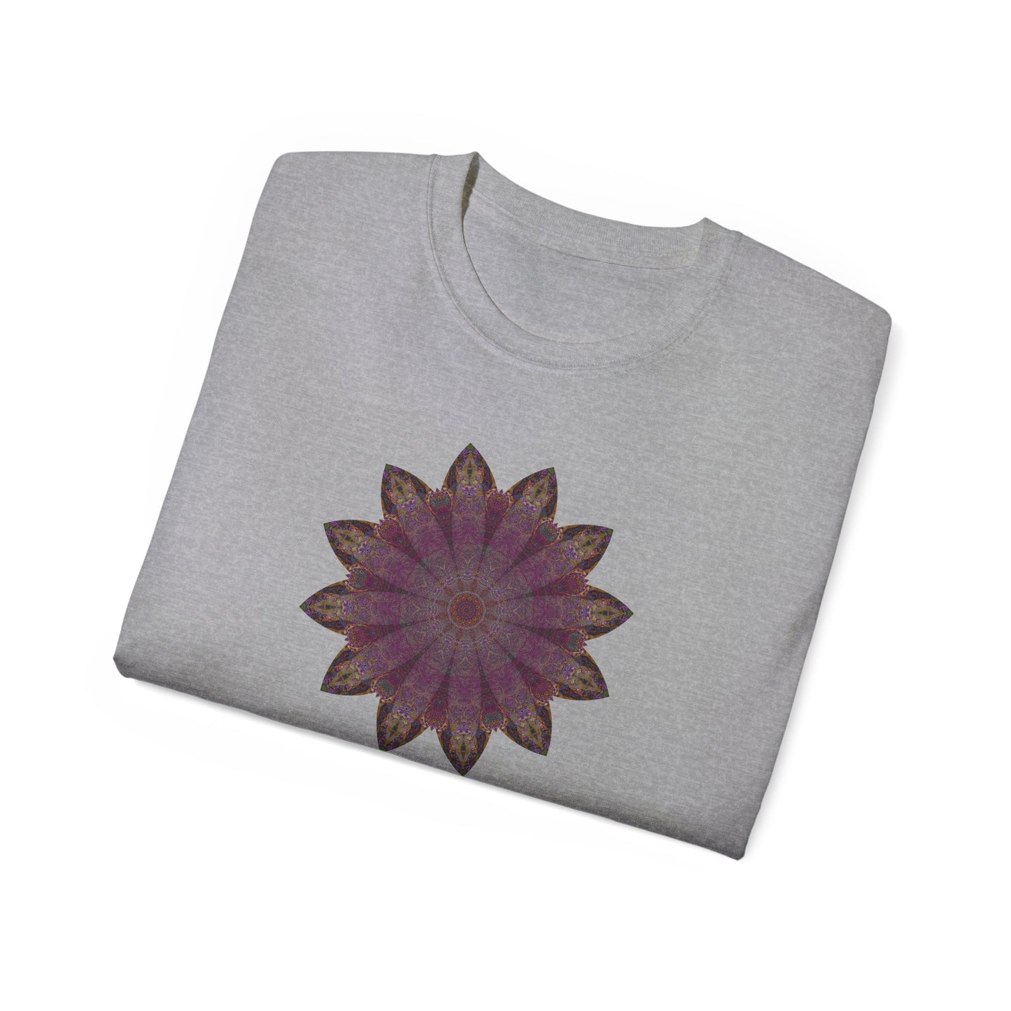 Unisex Ultra Cotton Tee - Love Light Mandalas No.6