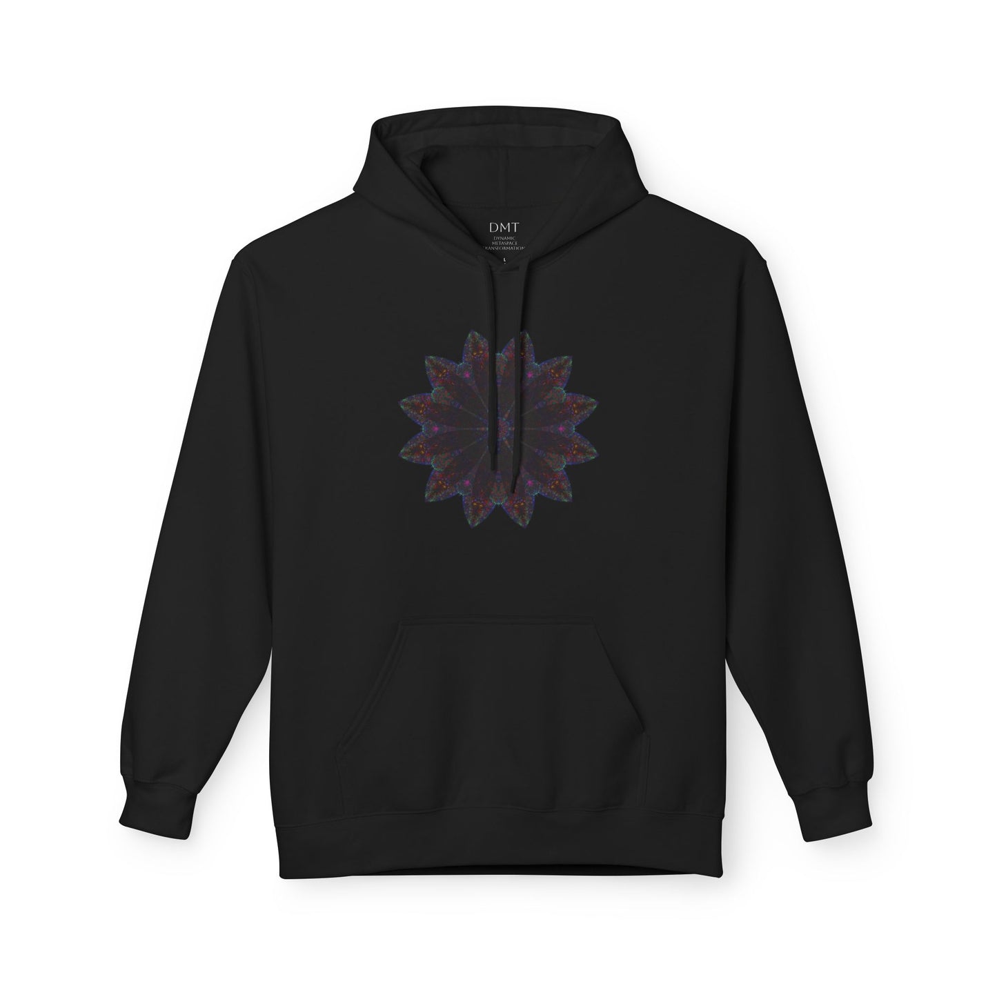 Unisex Midweight Softstyle Fleece Hoodie - Love Light Mandalas No.25