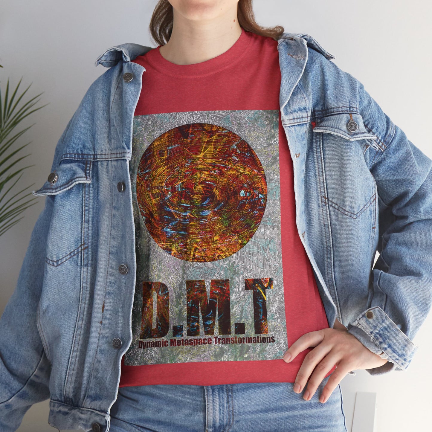 Unisex Heavy Cotton Tee - DMT Spheres No.1