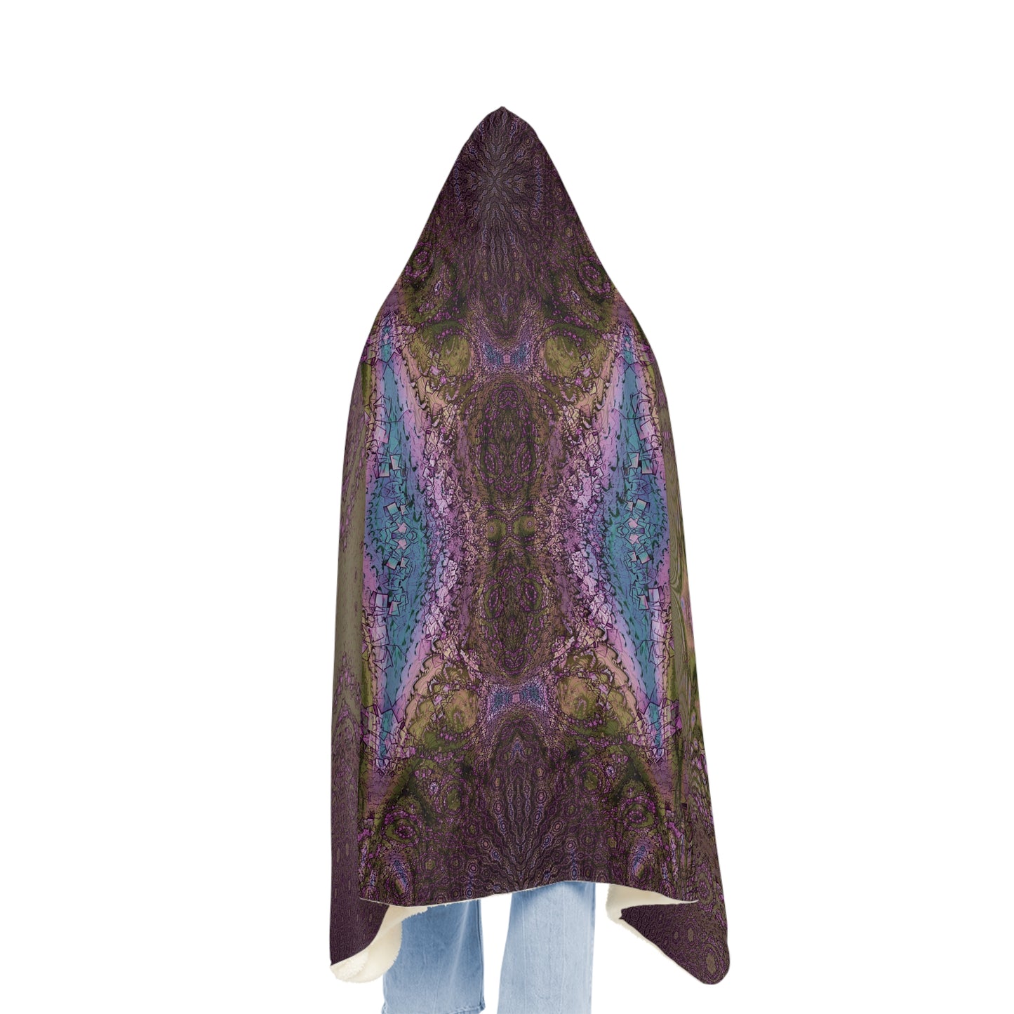 Snuggle Blanket - Love Light Fractals No.11