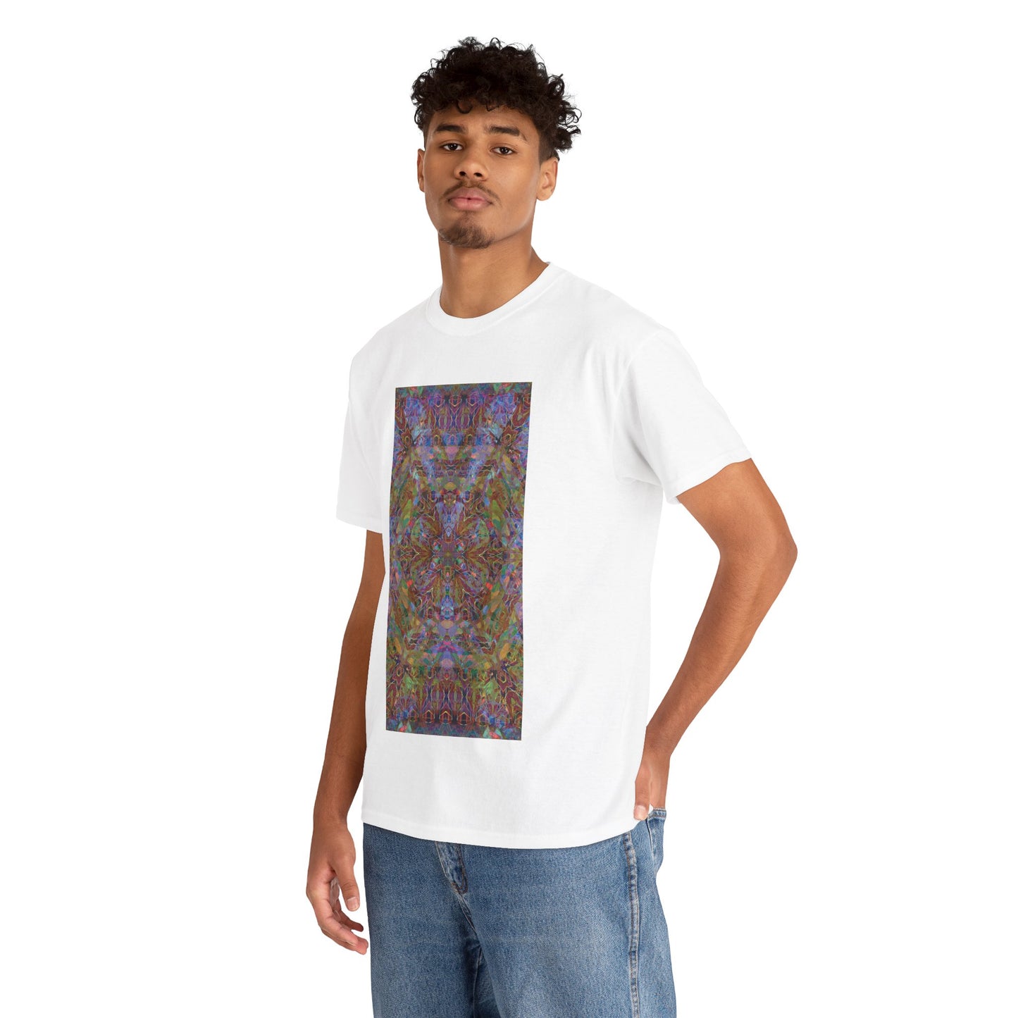 Unisex Heavy Cotton Tee - Mandala Series No.14