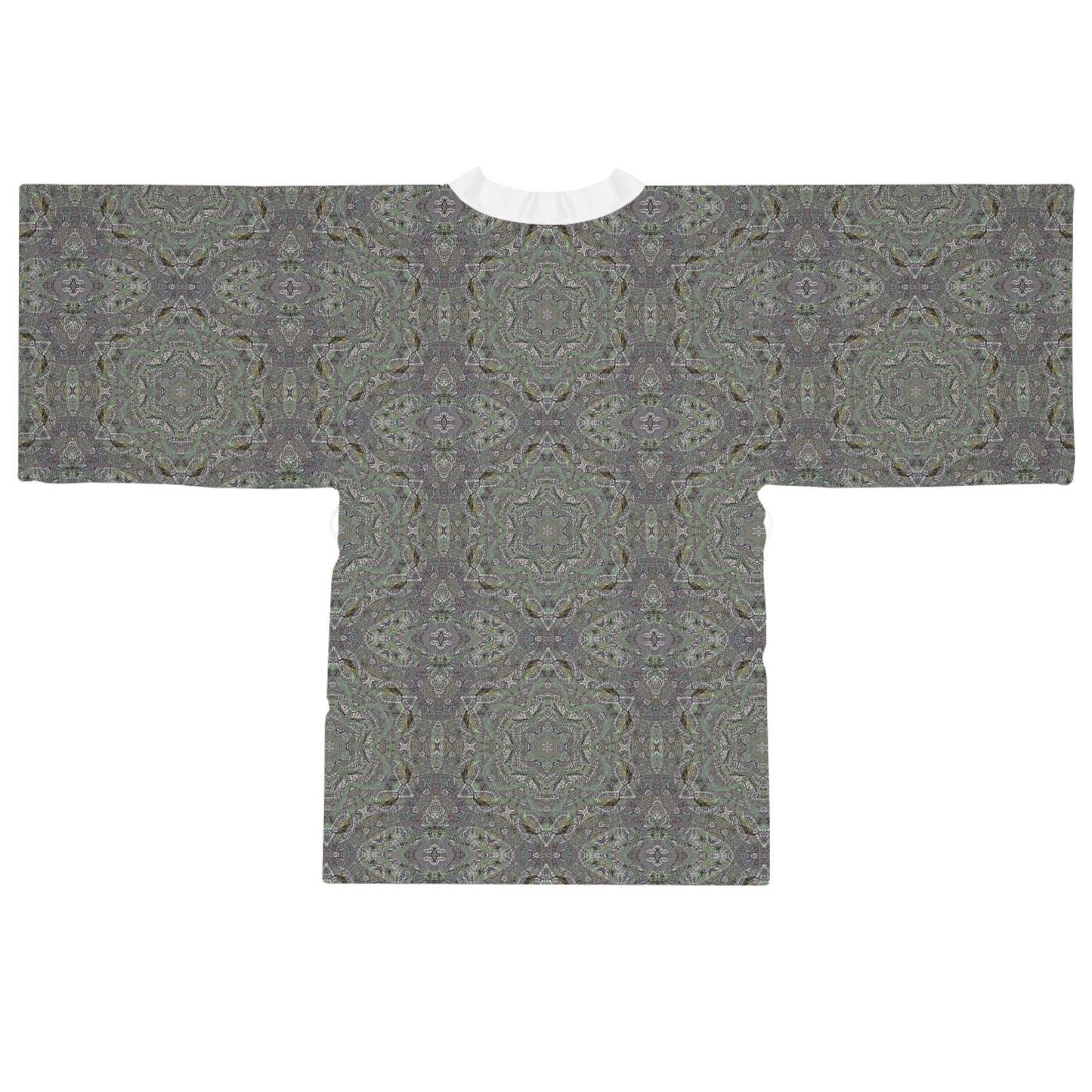 Long Sleeve Kimono Robe - P5 Kaleidoscopic No.29