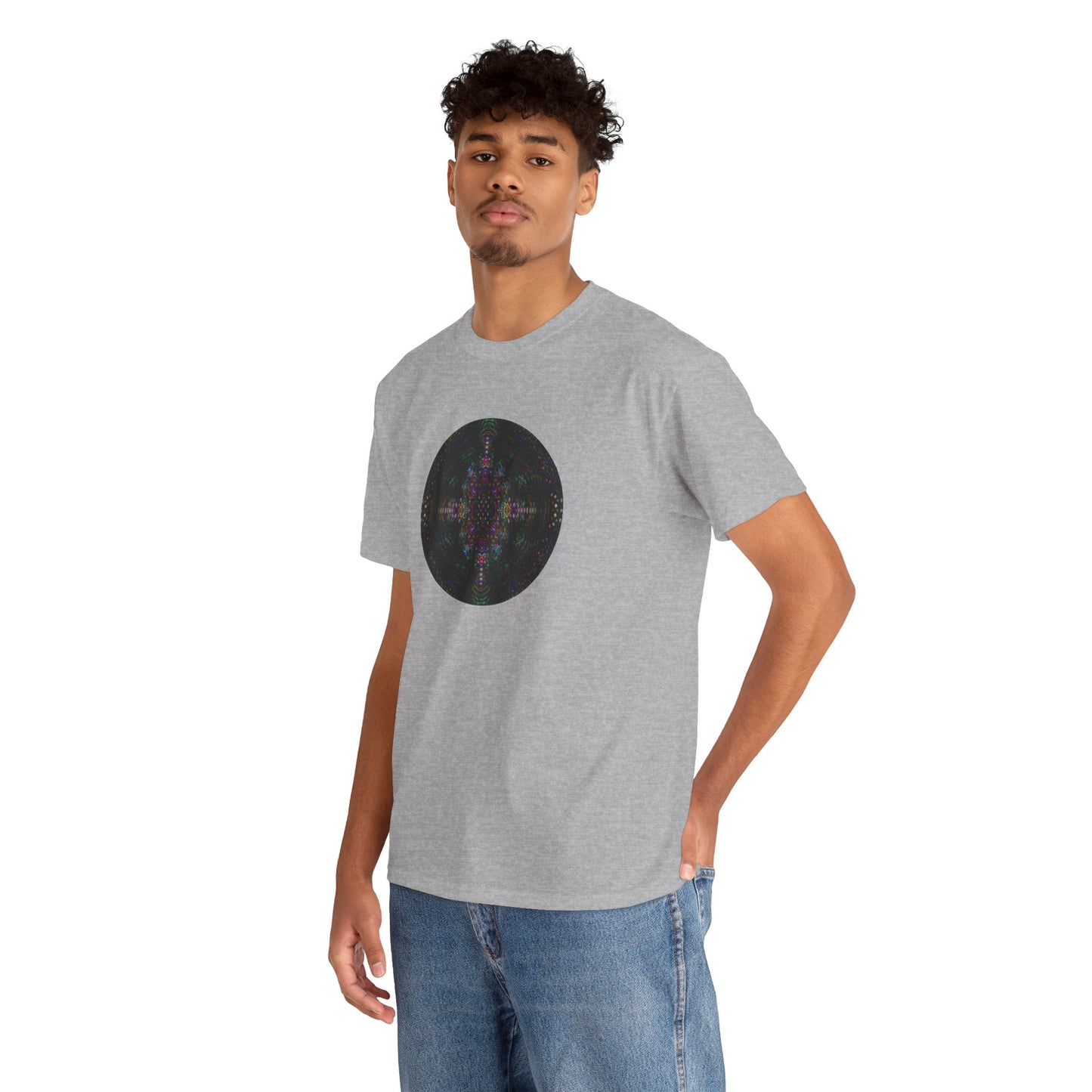 Unisex Heavy Cotton Tee - DMT Scribe Spheres No.2