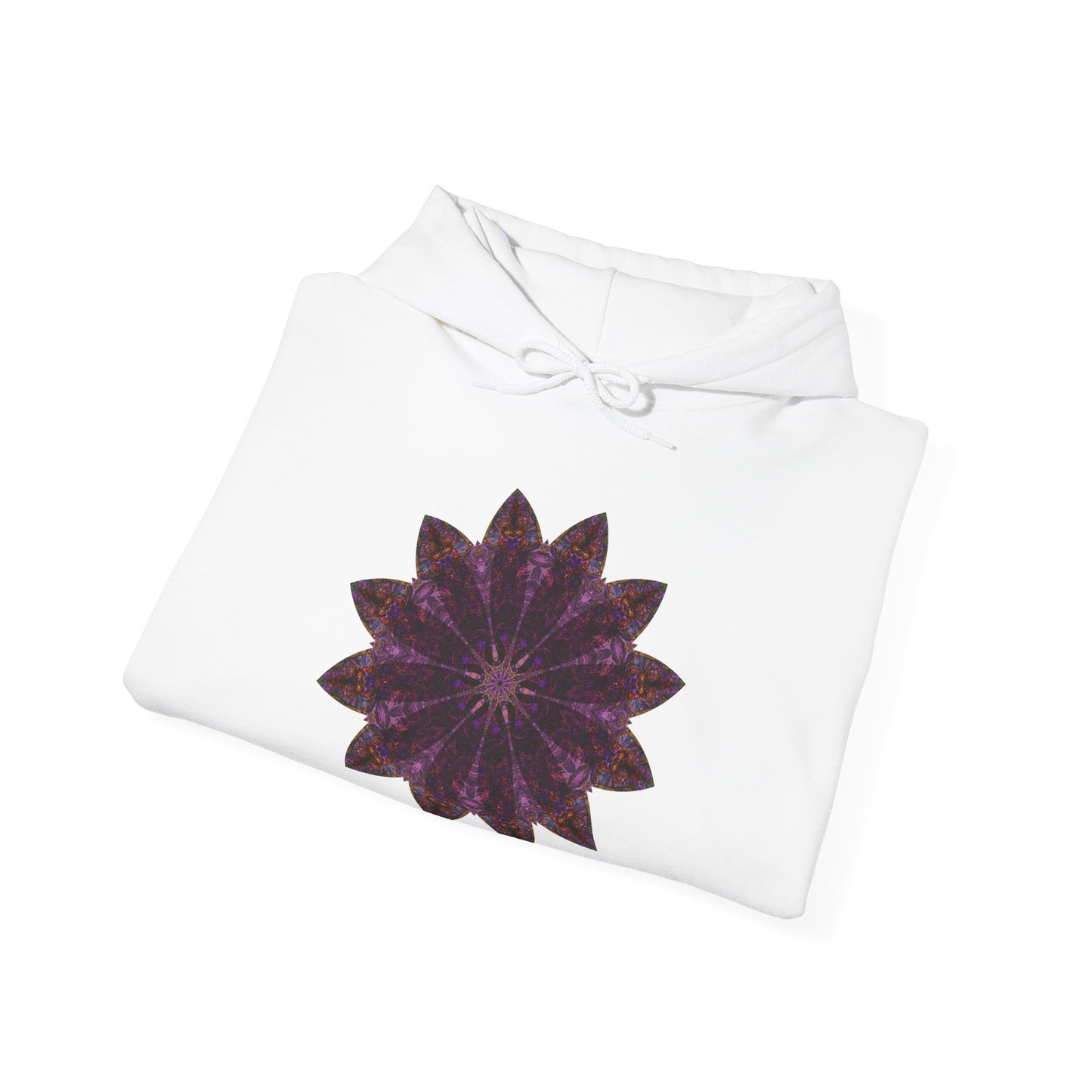 Unisex Heavy Blend™ Hooded Sweatshirt - Love Light Mandalas No.15
