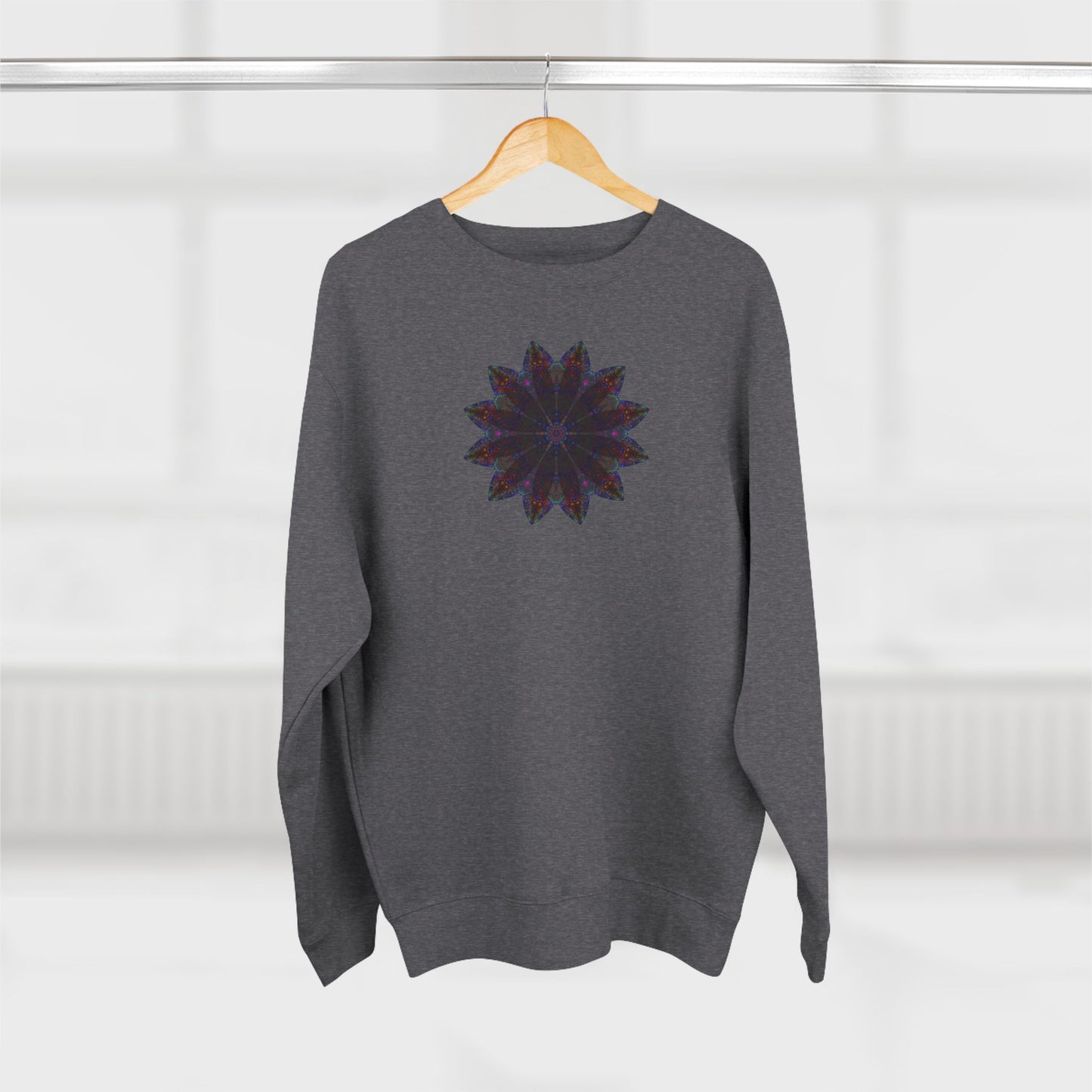 Unisex Crewneck Sweatshirt - Love Light Mandalas No.25
