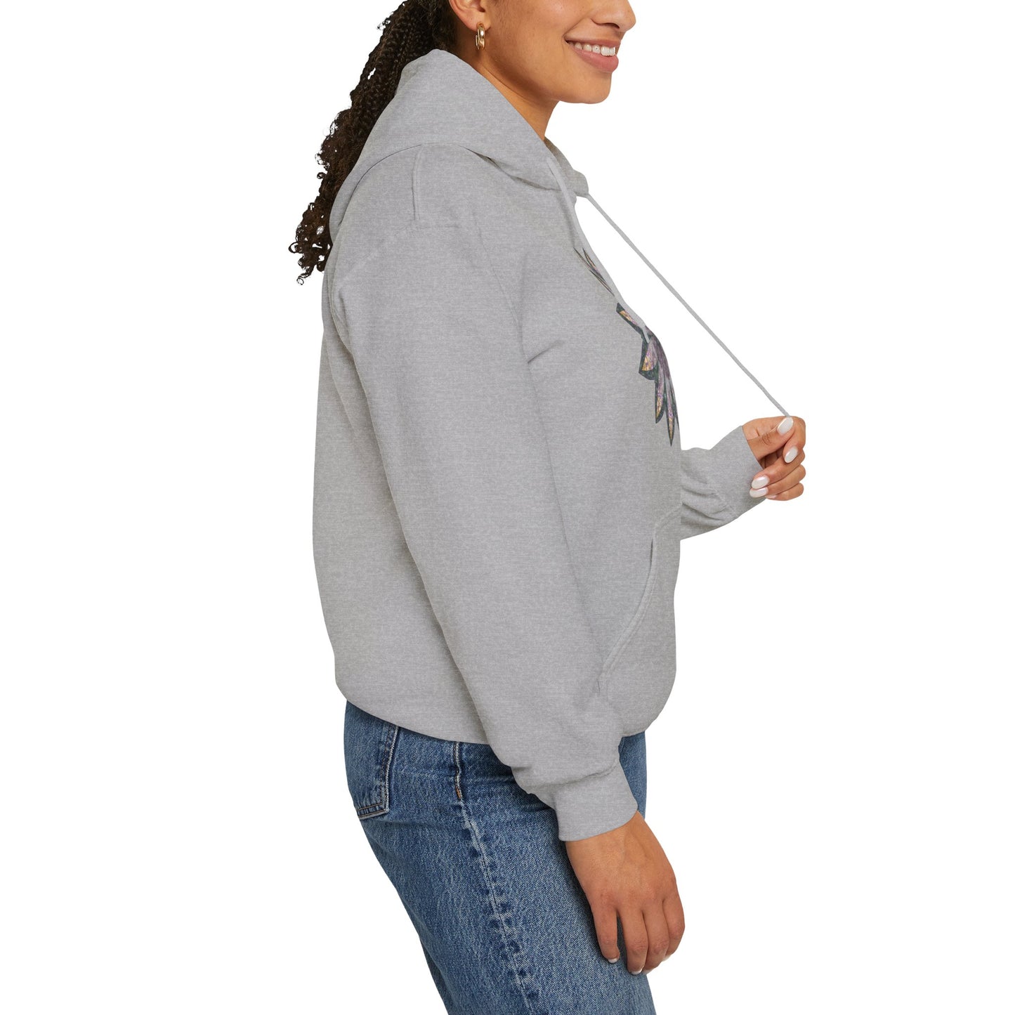 Unisex Heavy Blend™ Hooded Sweatshirt - Love Light Mandalas No.21