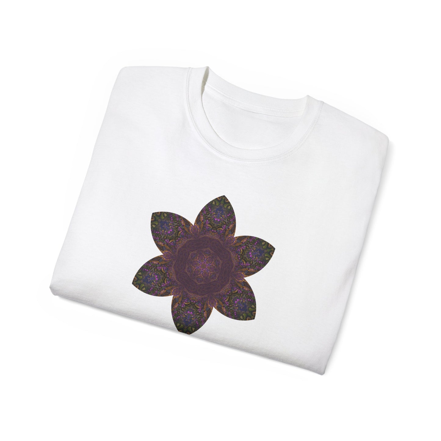 Unisex Ultra Cotton Tee - Love Light Mandalas No.3