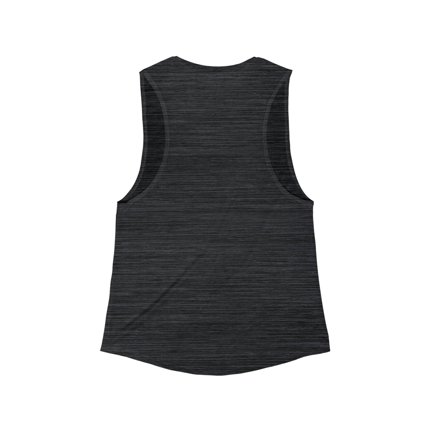 Women's Flowy Scoop Muscle Tank - Fractal Moon No.2