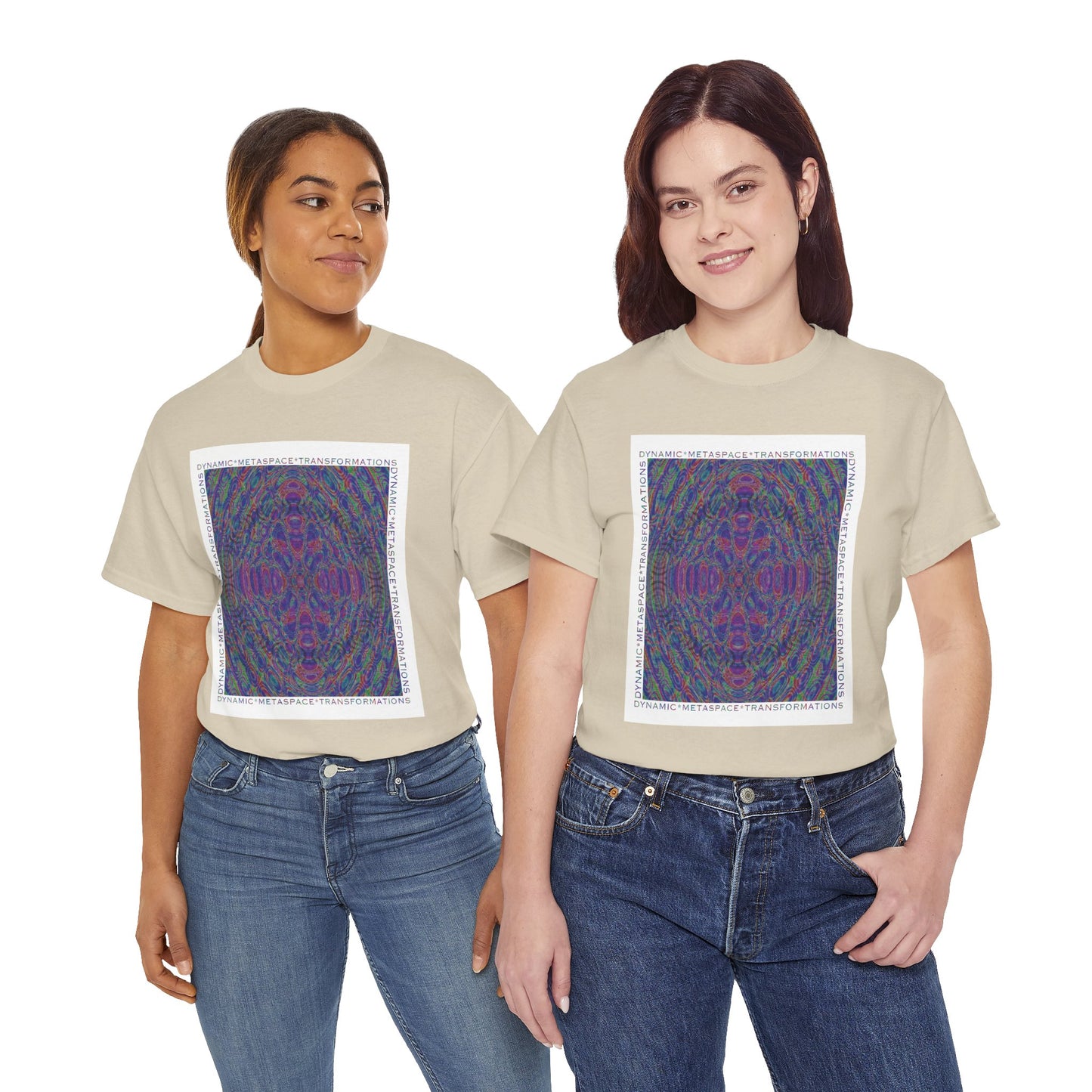 Unisex Heavy Cotton Tee - DMT Seer No.23