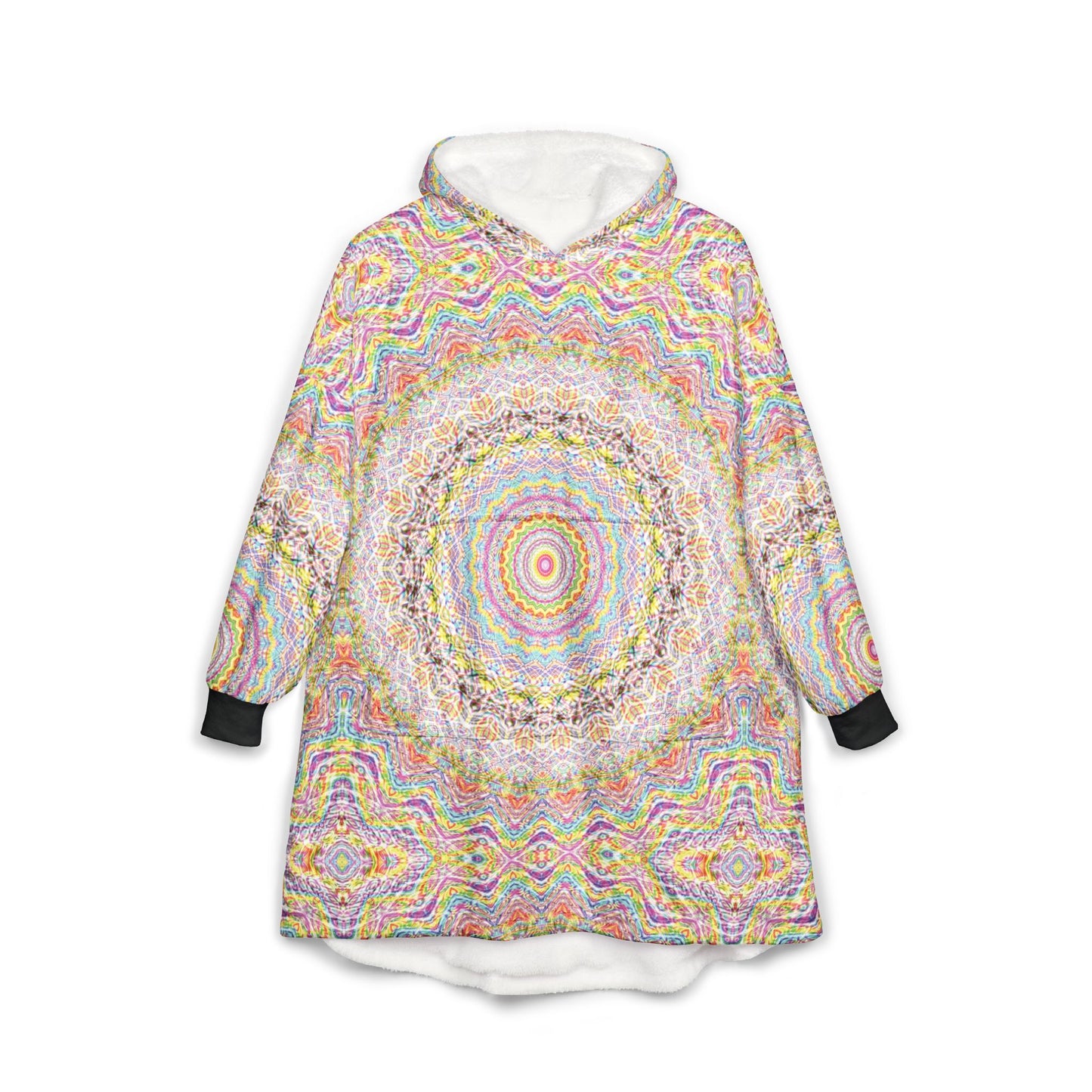 Unisex Hooded Blanket - DMT Seer No. 11