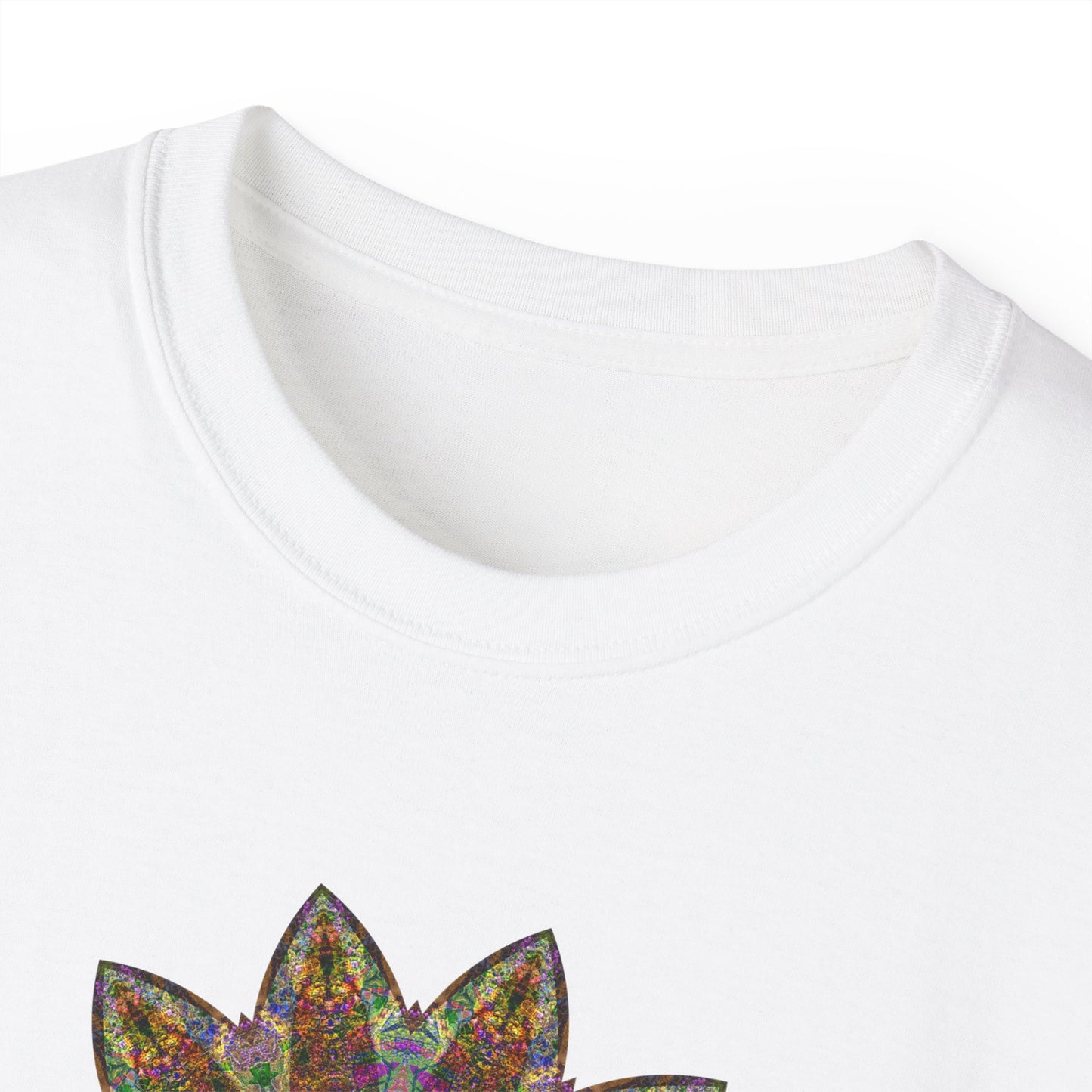Unisex Ultra Cotton Tee - Love Light Mandalas No.13