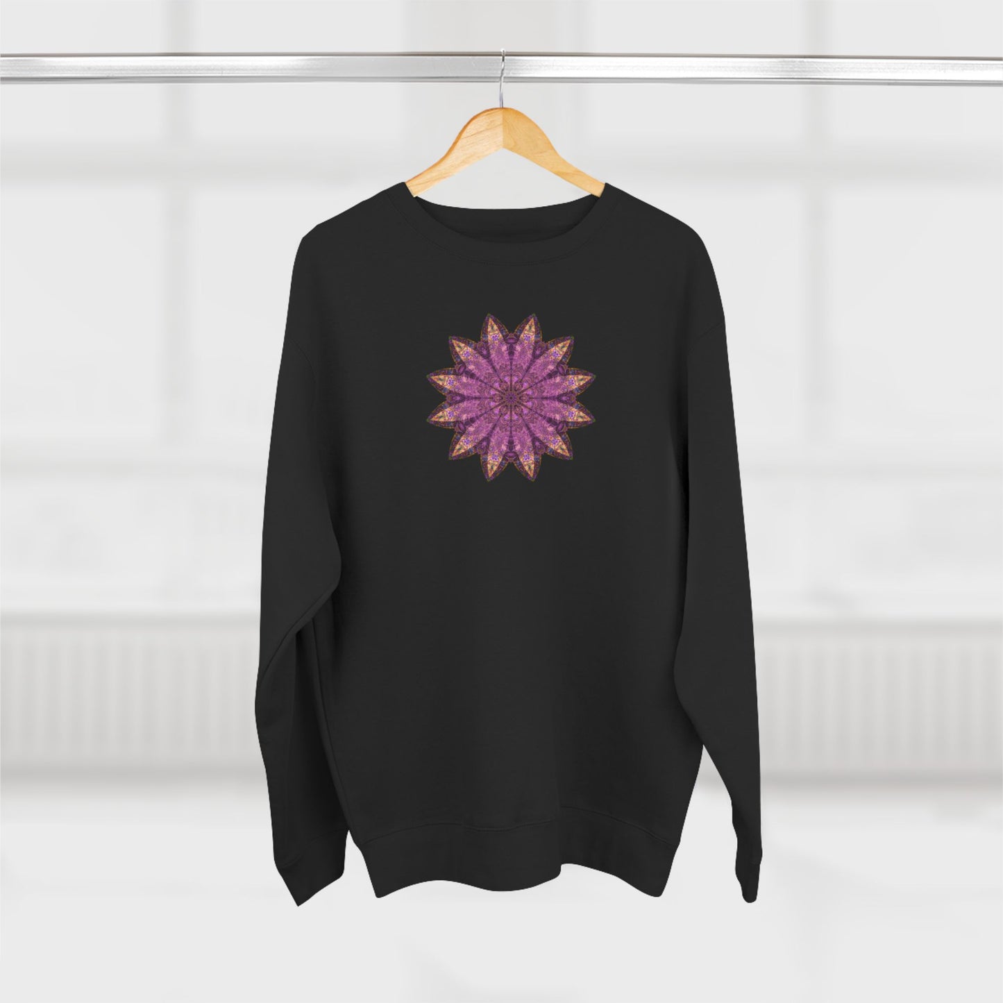Unisex Crewneck Sweatshirt - Love Light Mandalas No.16