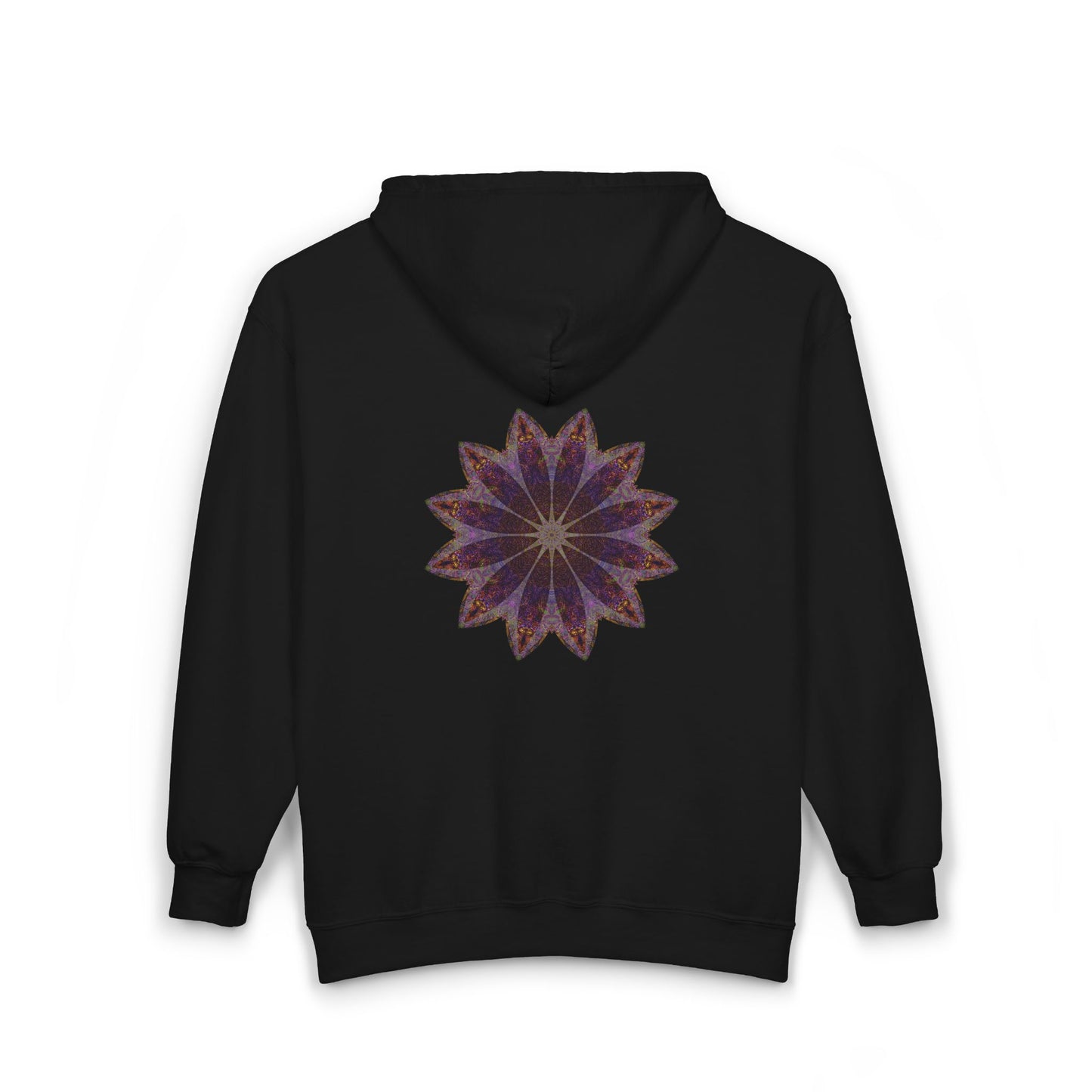 Unisex Heavy Blend™ Full Zip Hooded Sweatshirt - Love Light Mandalas No.11