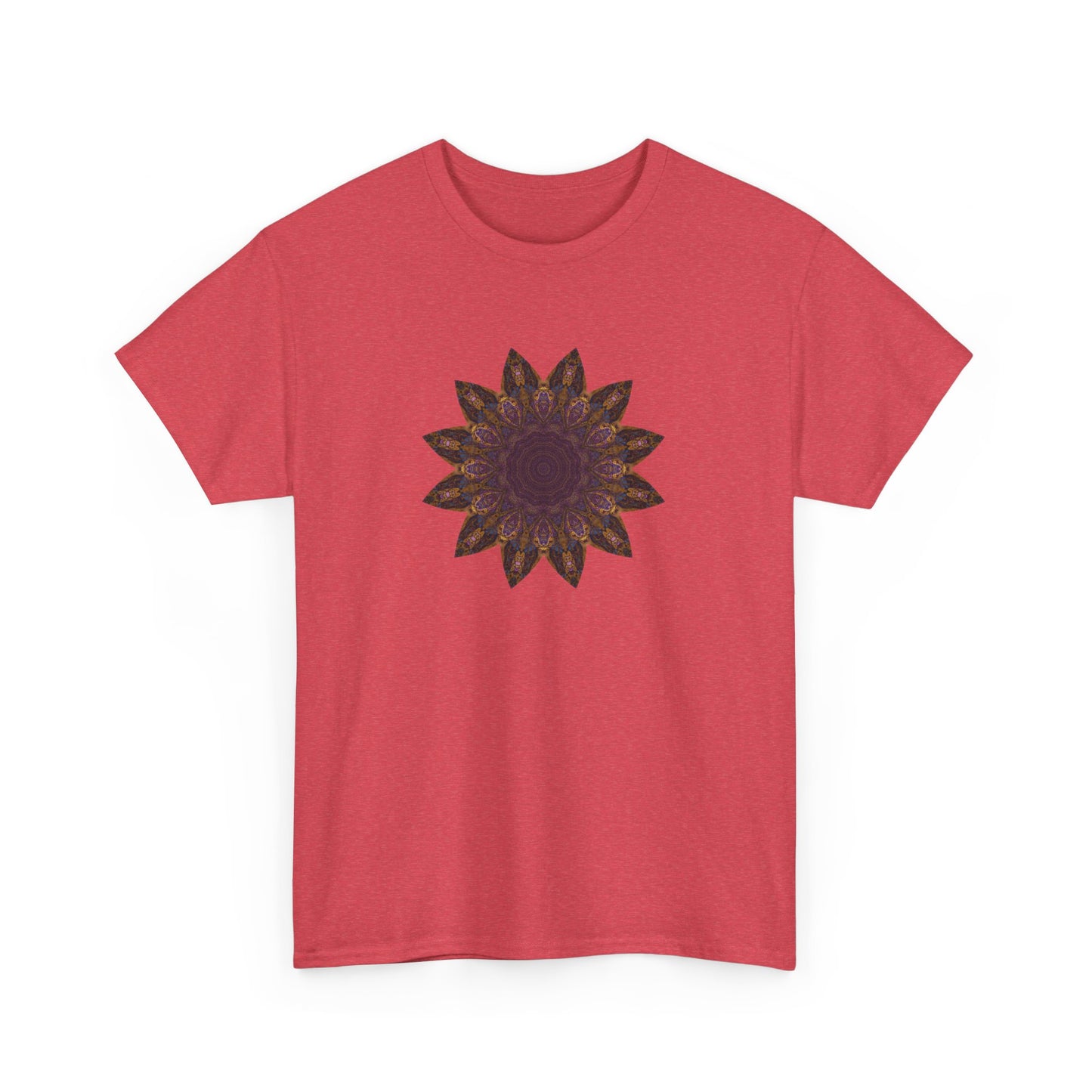 Unisex Heavy Cotton Tee - Love Light Mandalas No.1