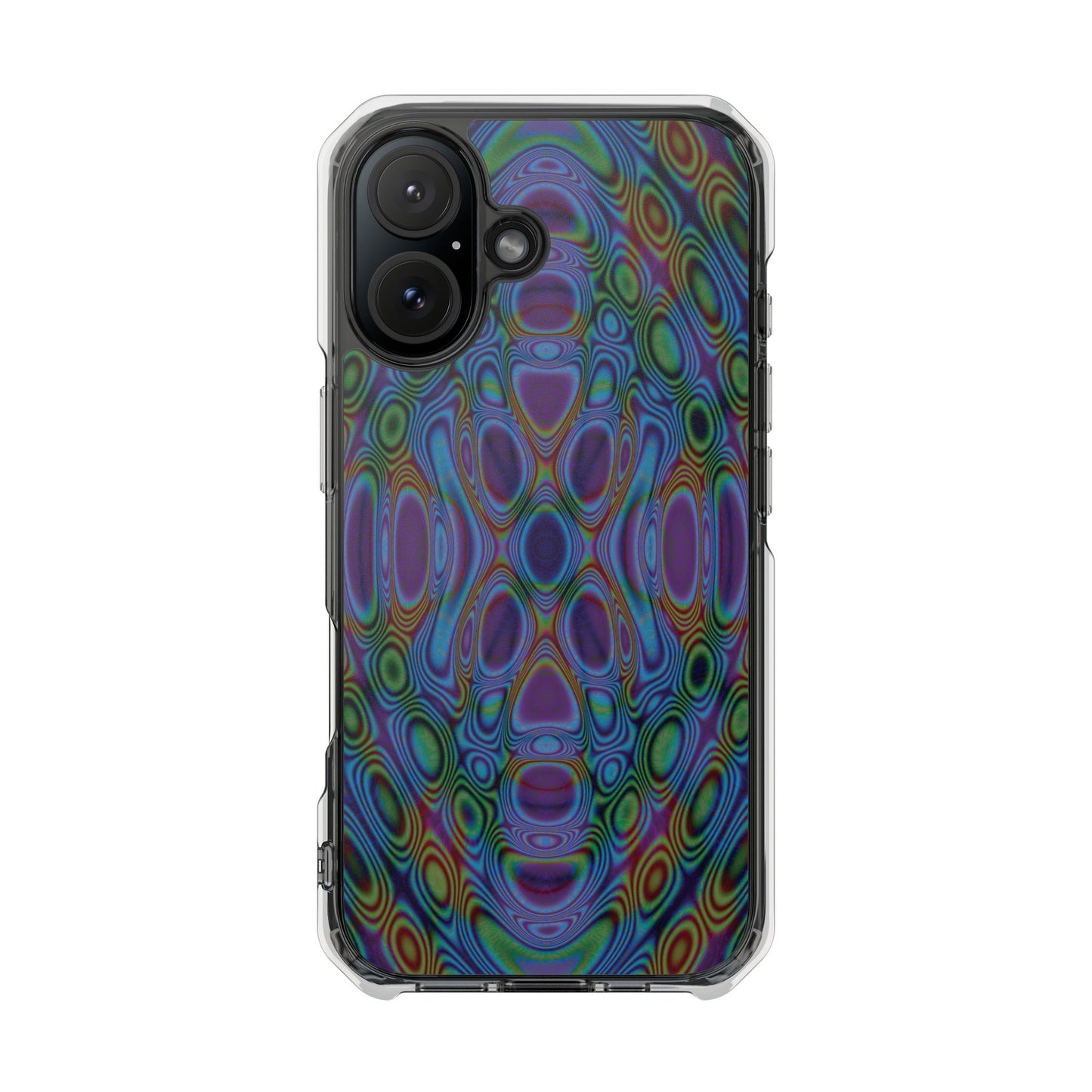 iPhone 16 Magnetic Clear Impact Case - DMT Seer No.20