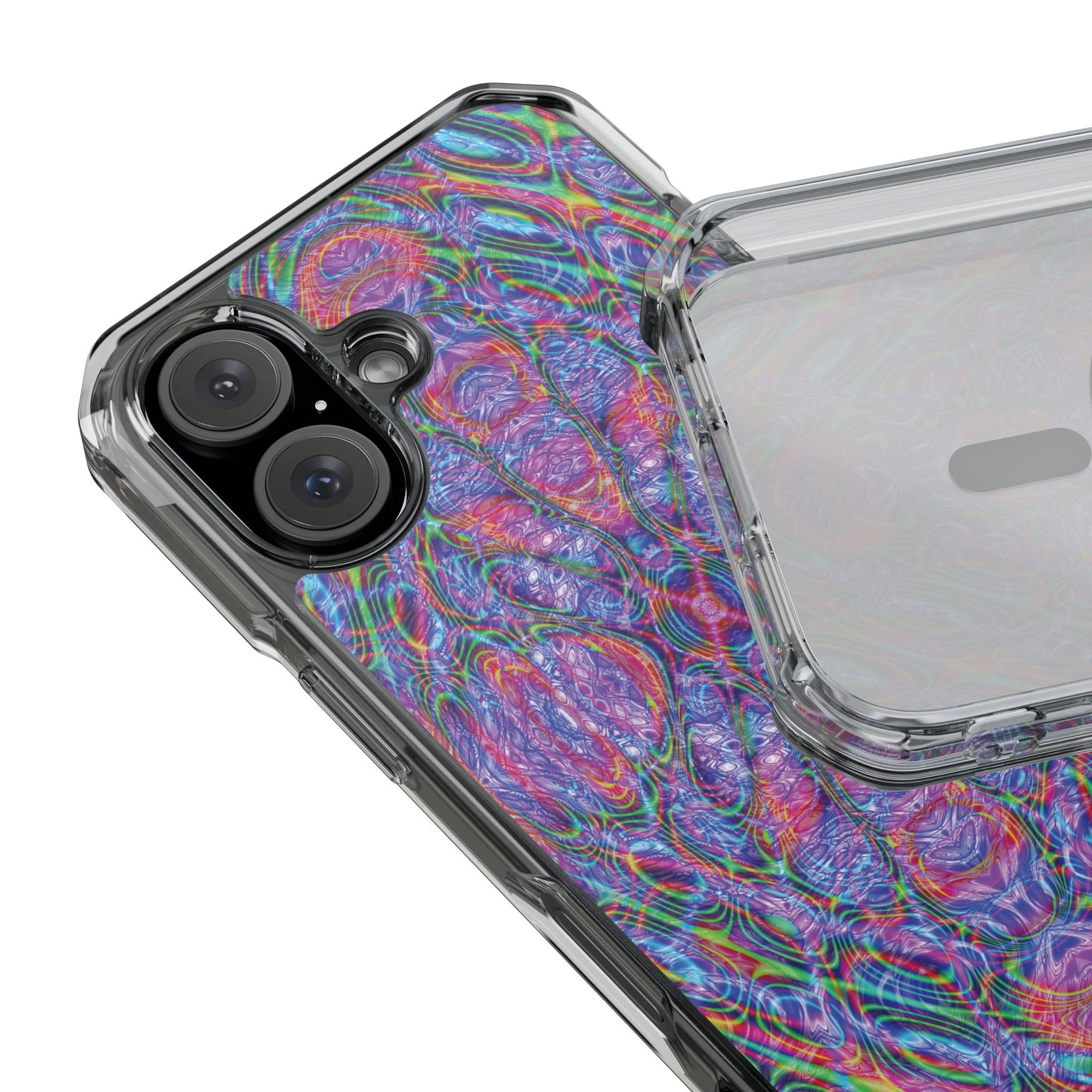 iPhone 16 Magnetic Clear Impact Case - DMT Seer No.22