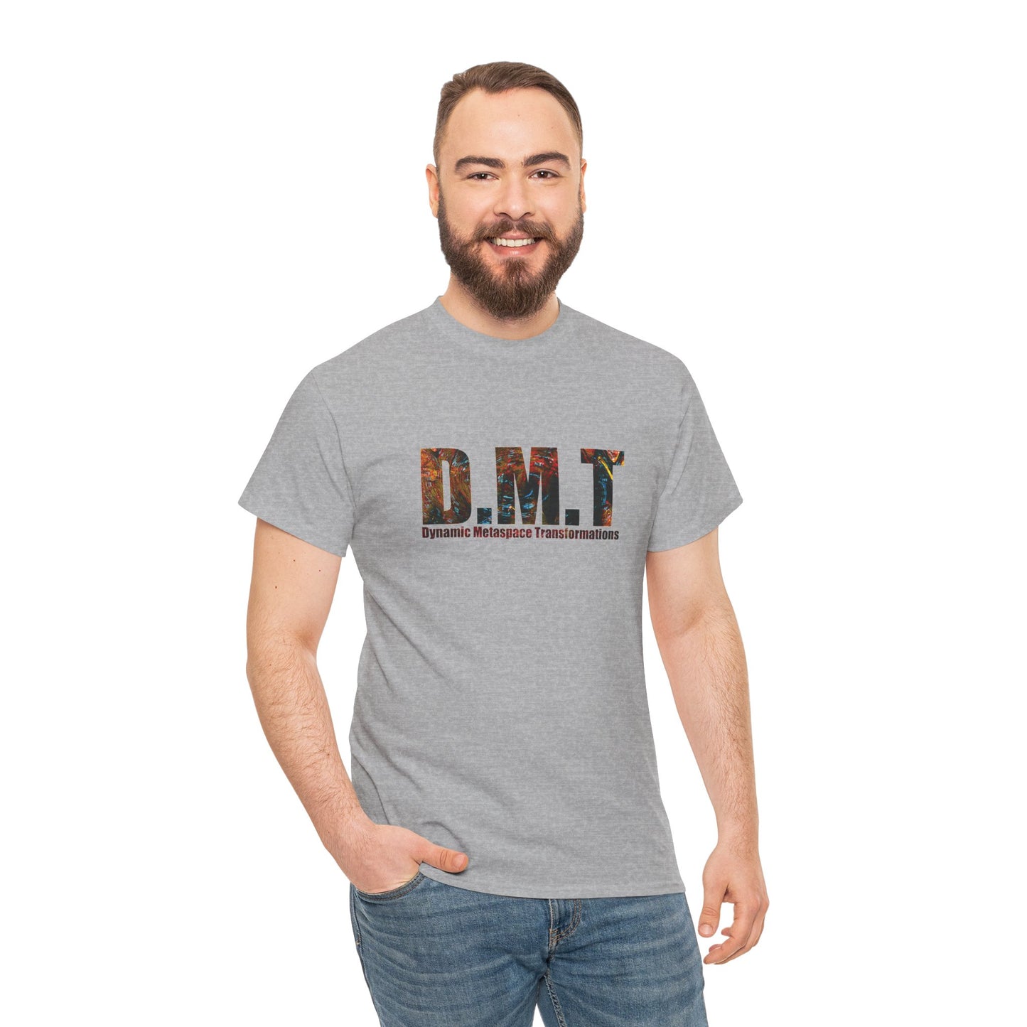 Unisex Heavy Cotton Tee - DMT Dynamic No.2