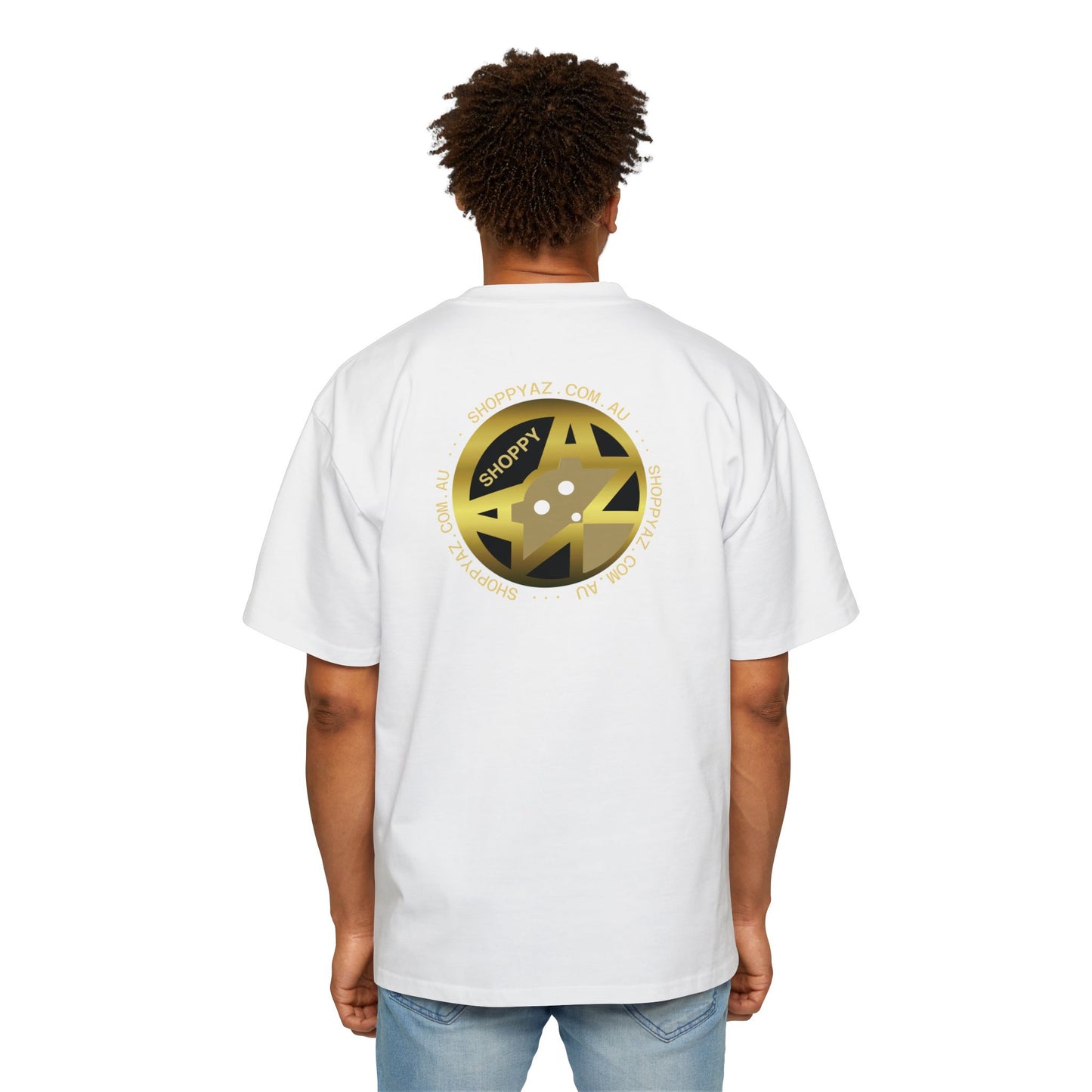 Men's Heavy Oversized Tee - ShoppyAz