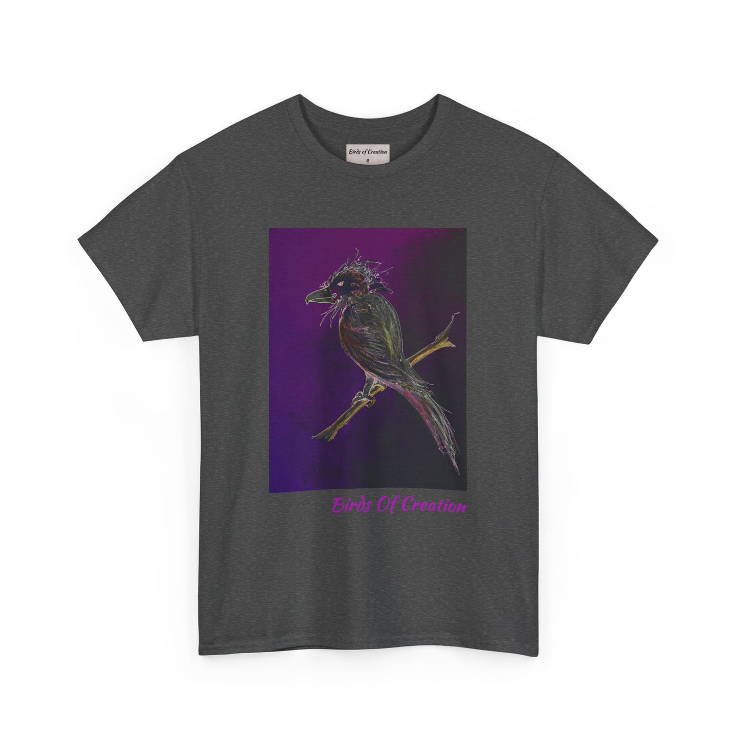 Unisex Heavy Cotton Tee - Birds Of Creation No.1