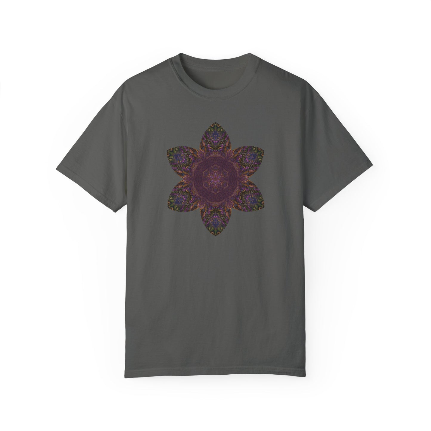 Unisex Garment-Dyed T-shirt - Love Light Mandalas No.3