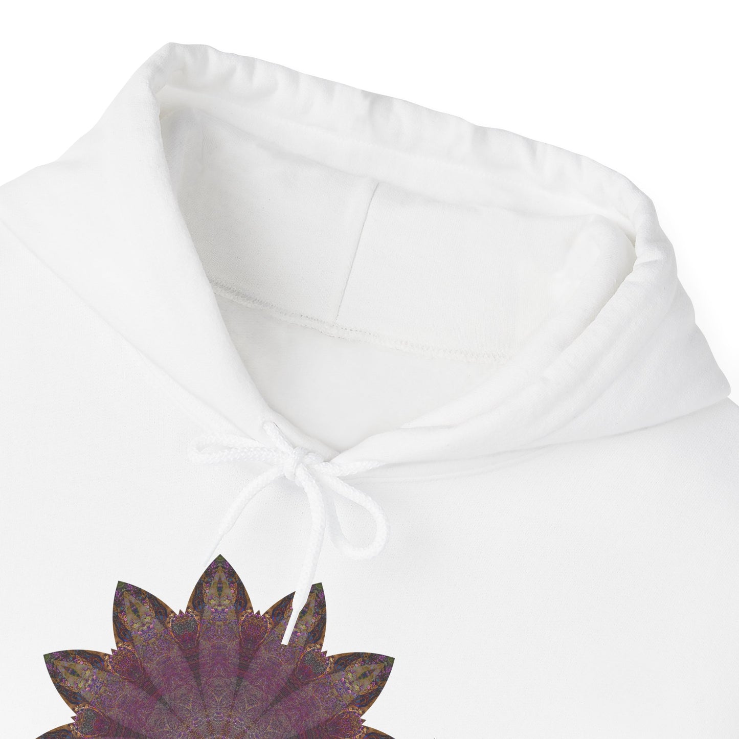 Unisex Heavy Blend™ Hooded Sweatshirt - Love Light Mandalas No.6